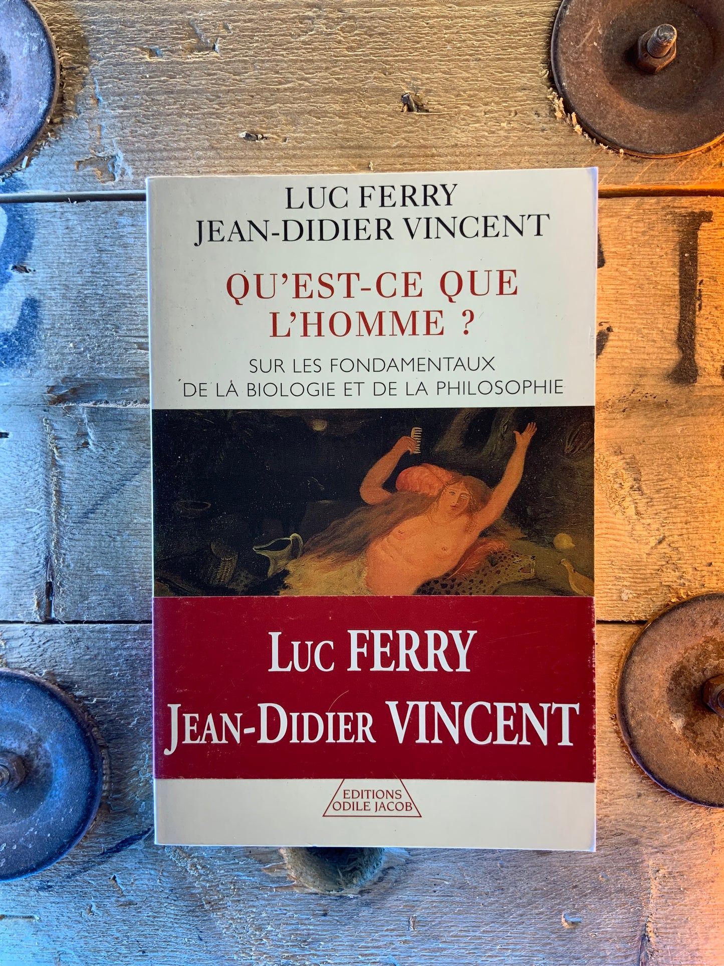 Qu’est-ce que l’homme ? Sur les fondements de la biologie et de la philosophie - Luc Ferry et Jean-Didier Vincent