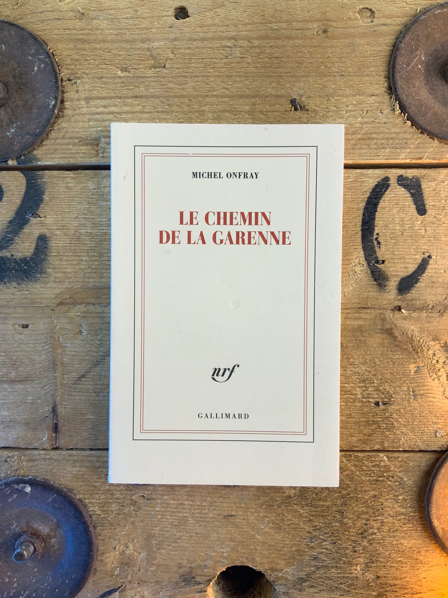 Le chemin de la Garenne - Michel Onfray