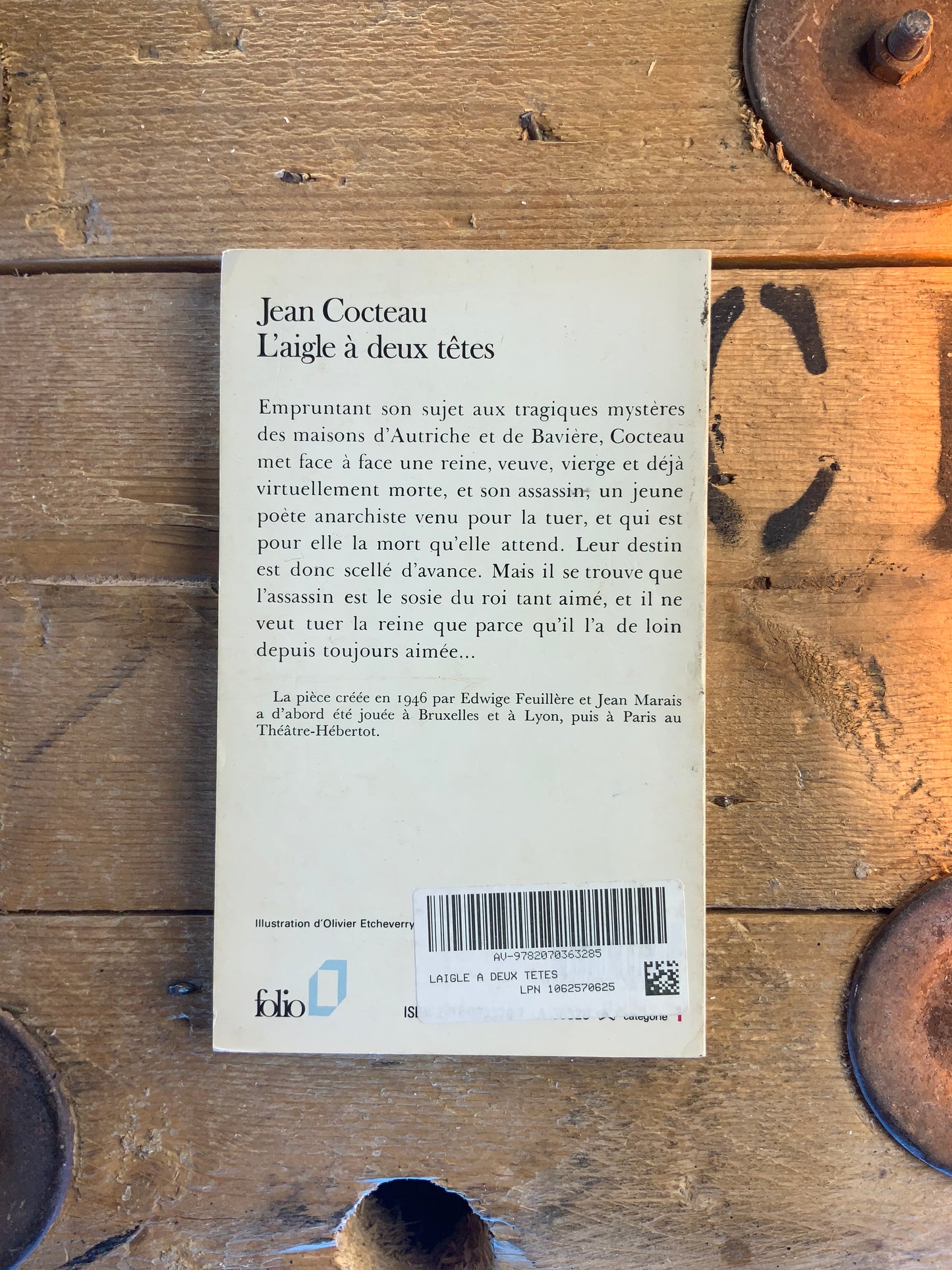 L’aigle à deux têtes - Jean Cocteau