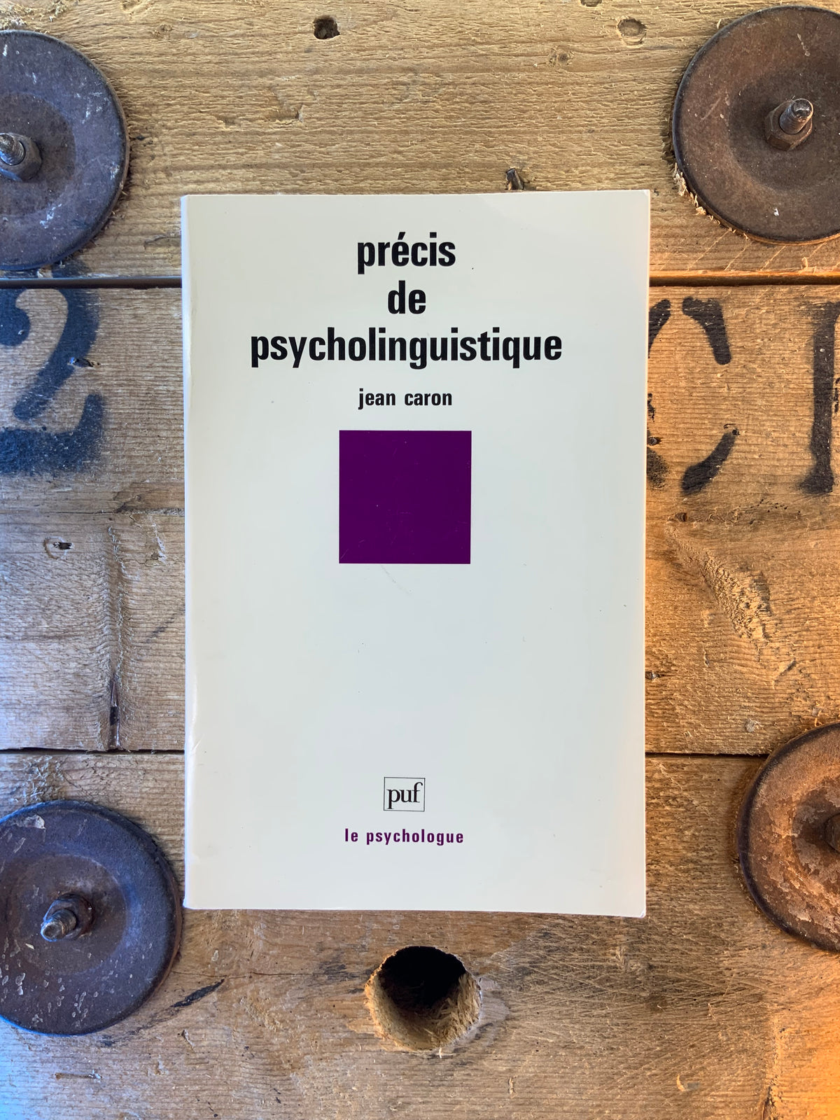Précis de psycholinguistique - Jean Caron