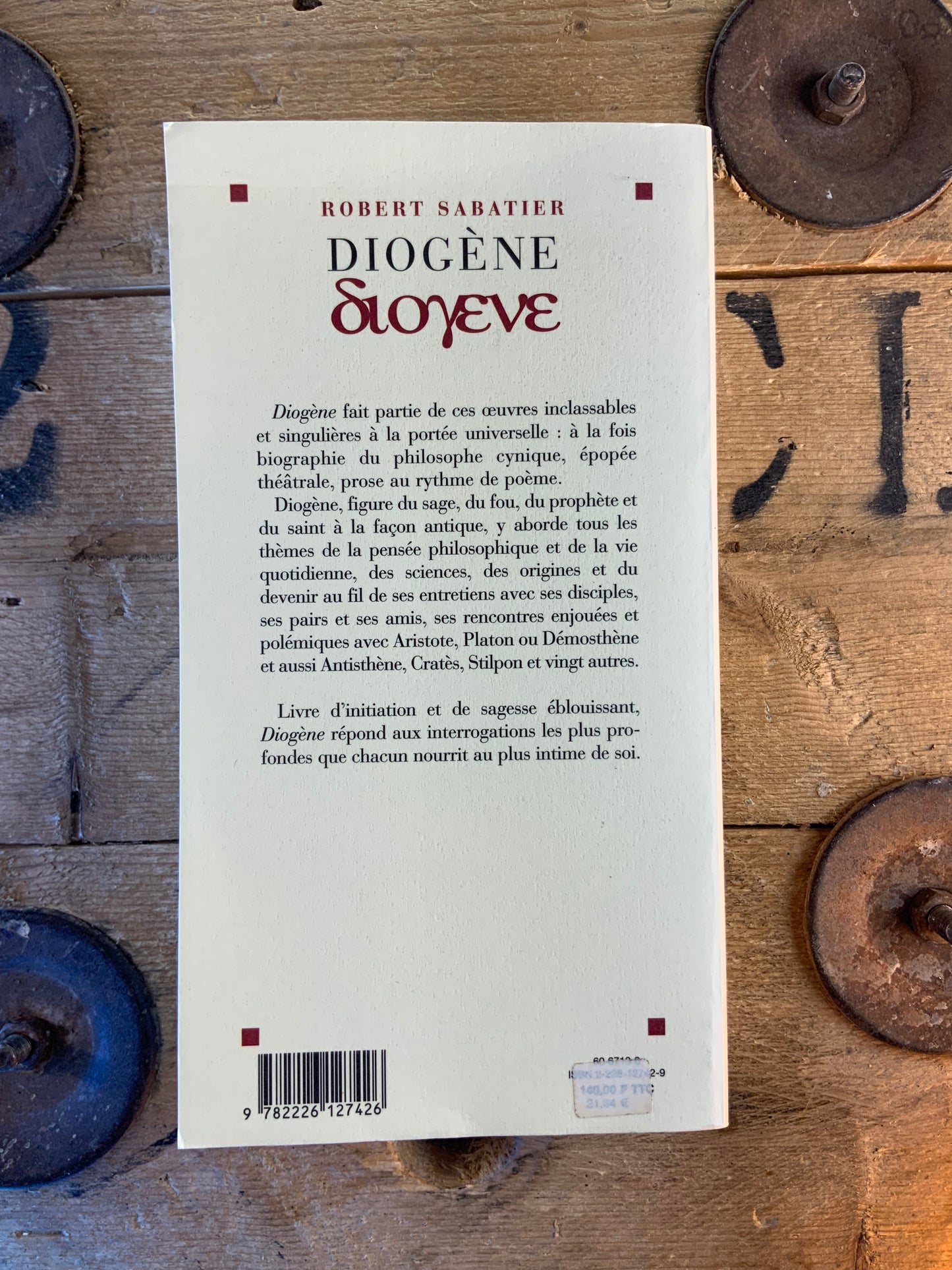 Diogène - Robert Sabatier