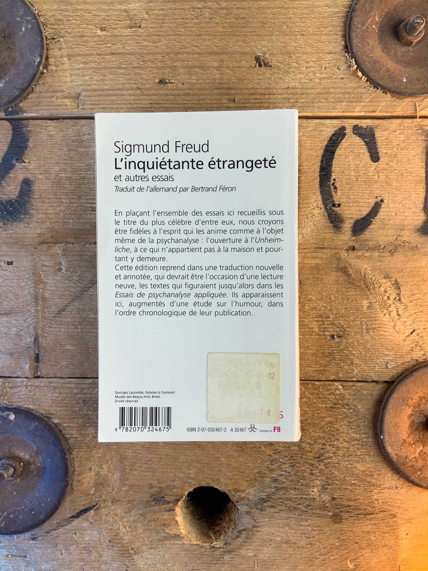 L’inquiétante étrangeté et autres essais - Sigmund Freud