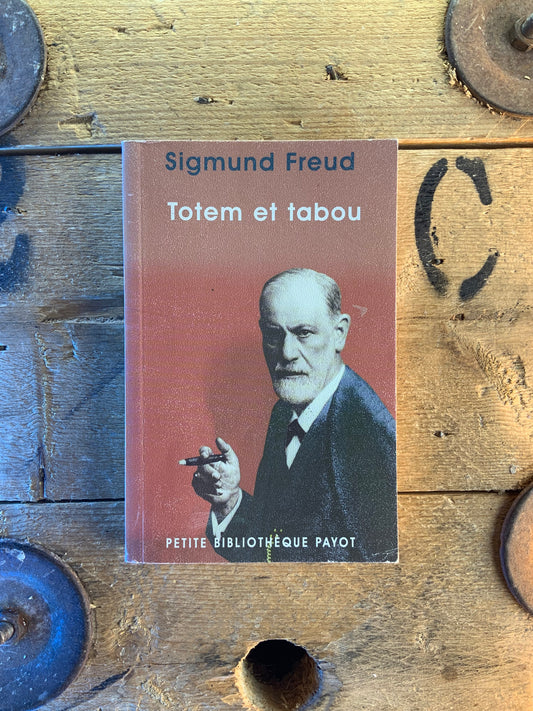 Totem et tabou - Sigmund freud