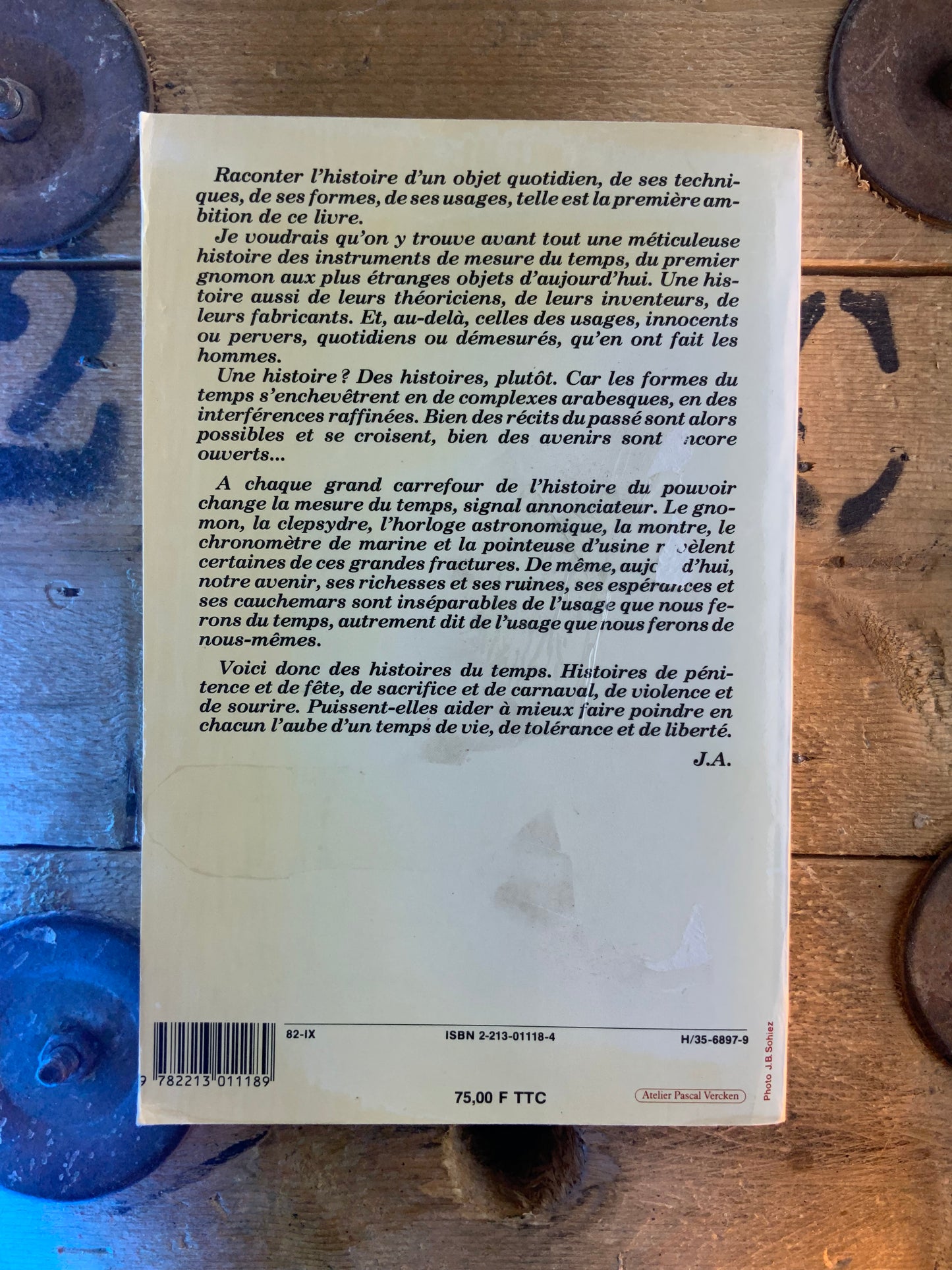Histoires du temps - Jacques Attali