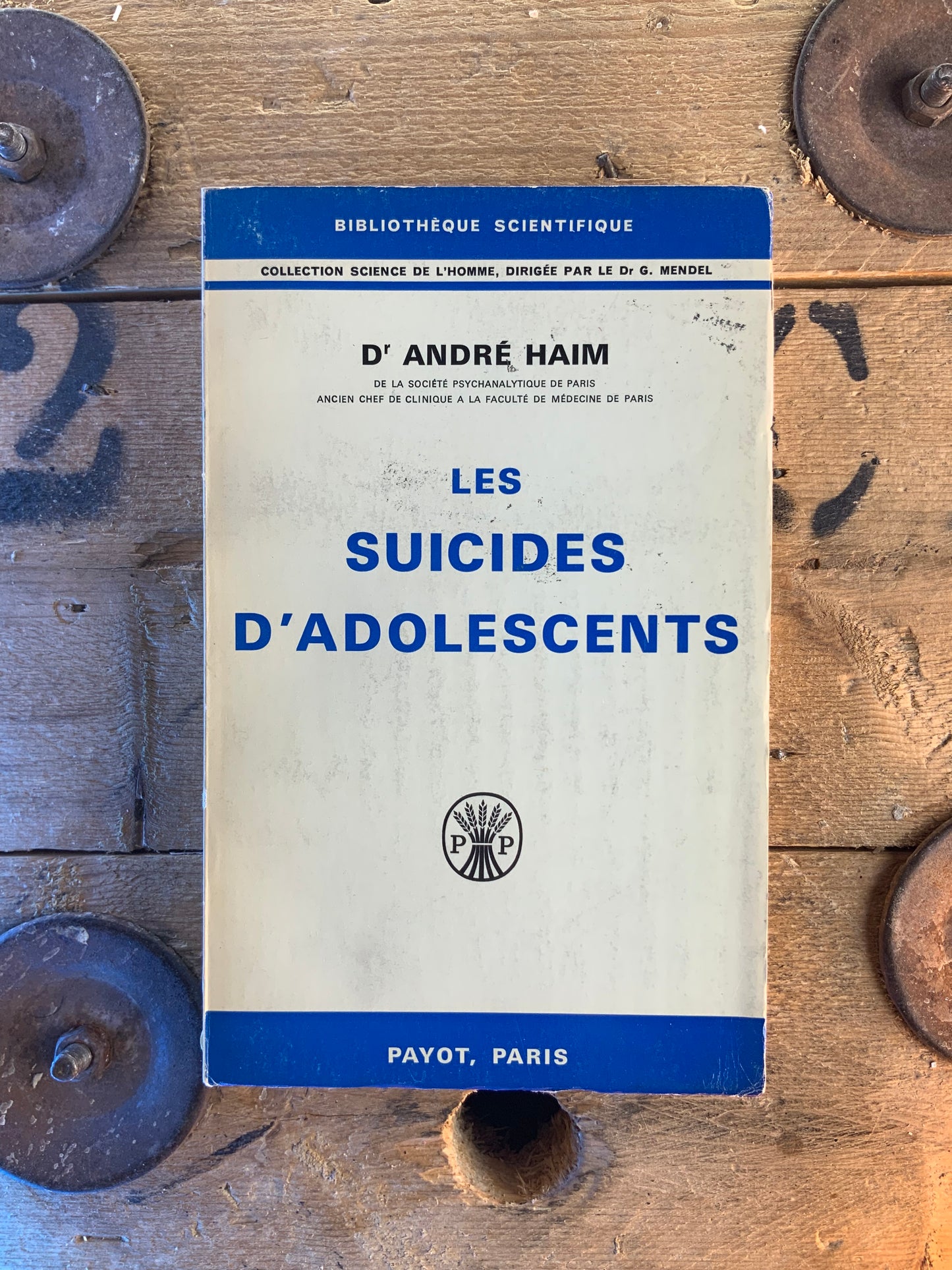 Les suicides d’adolescents - André Haim