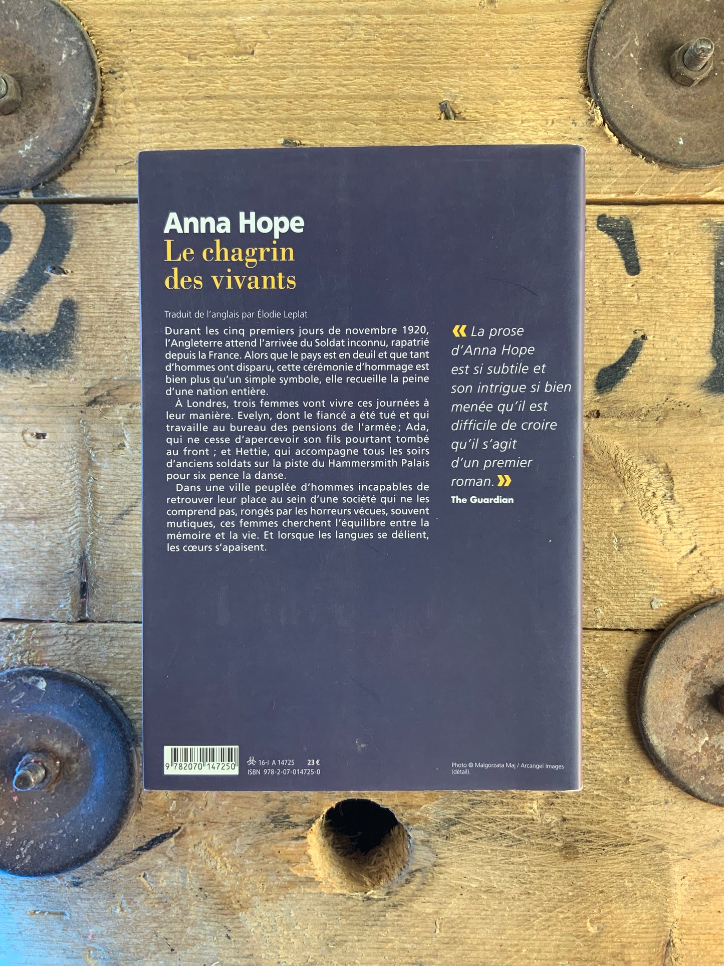 Le chagrin des vivants - Anna Hope