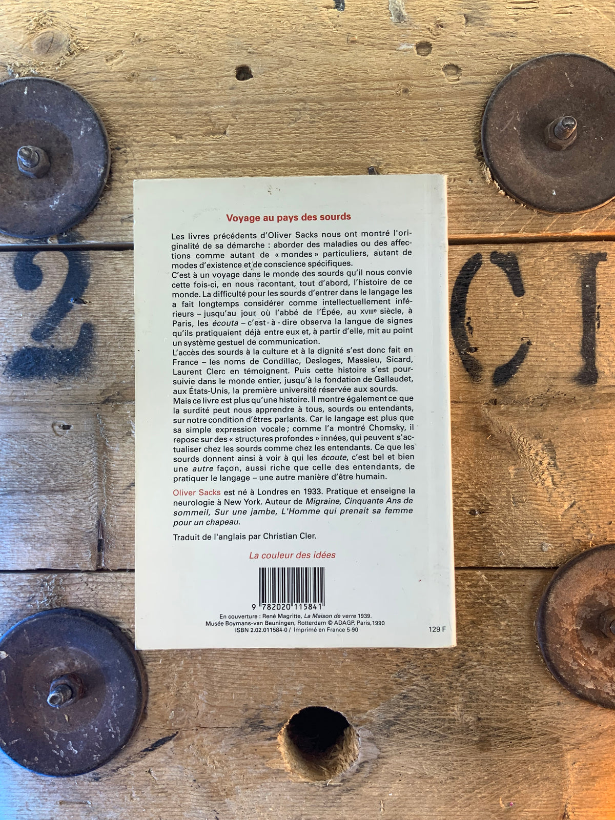 Des yeux pour entendre : voyage au pays des sourds - Oliver Sacks