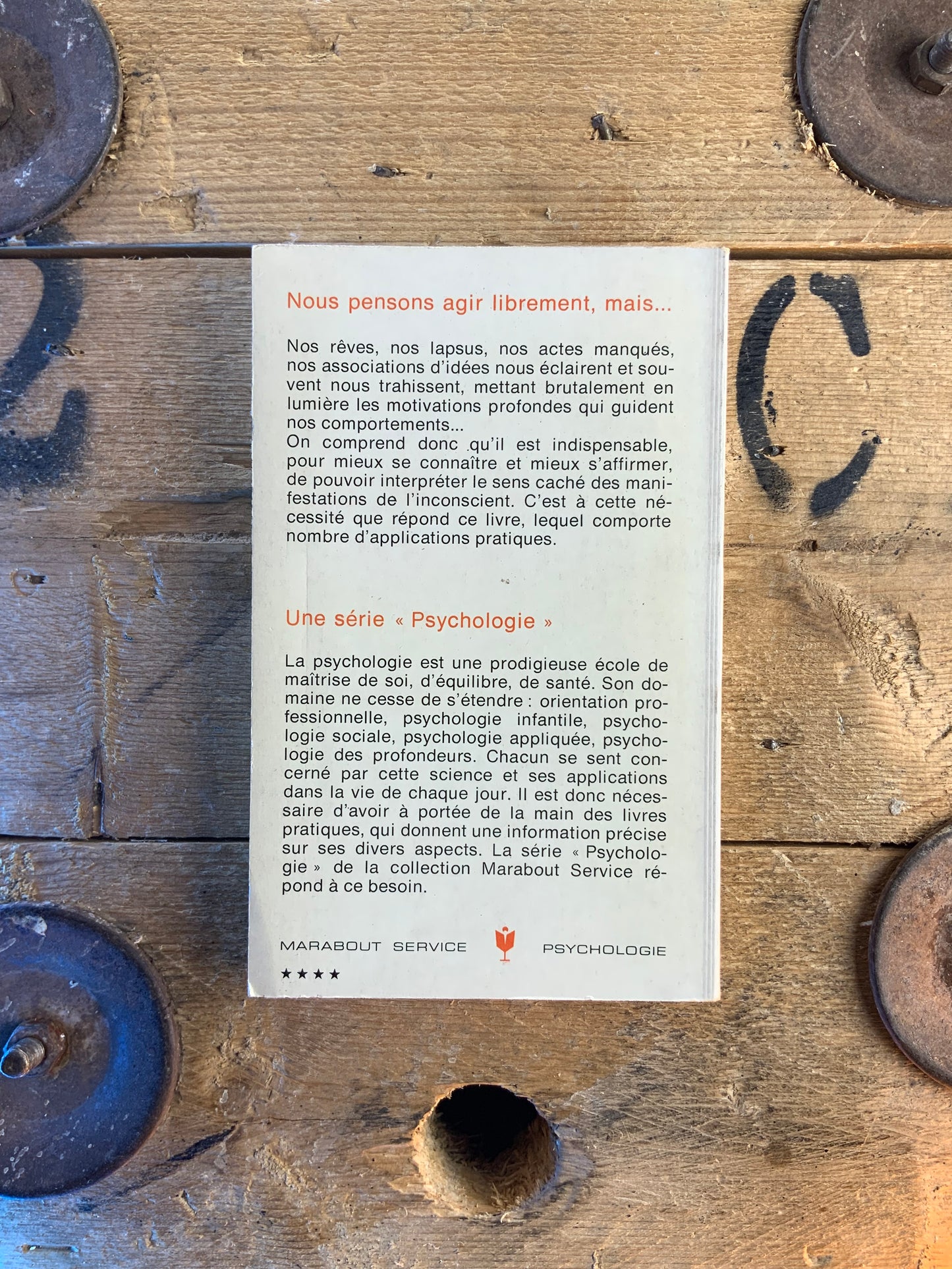 L’inconscient : son langage et ses lois