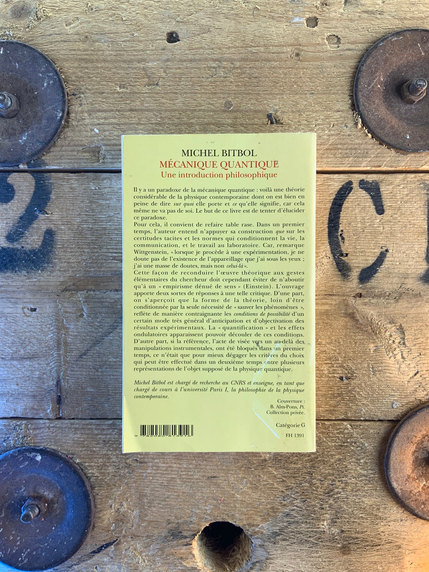 Mécanique quantique : une introduction philosophique -