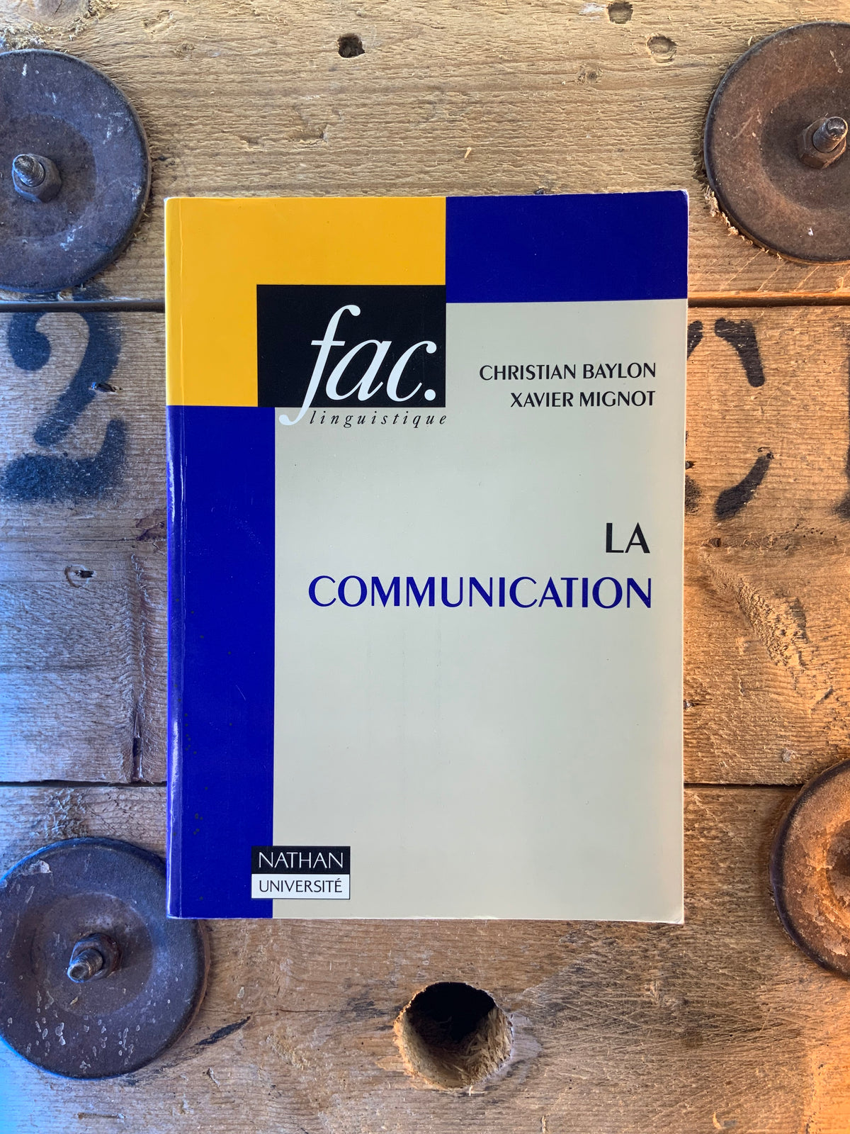 La communication - Christian Baylon et Xavier Mignot