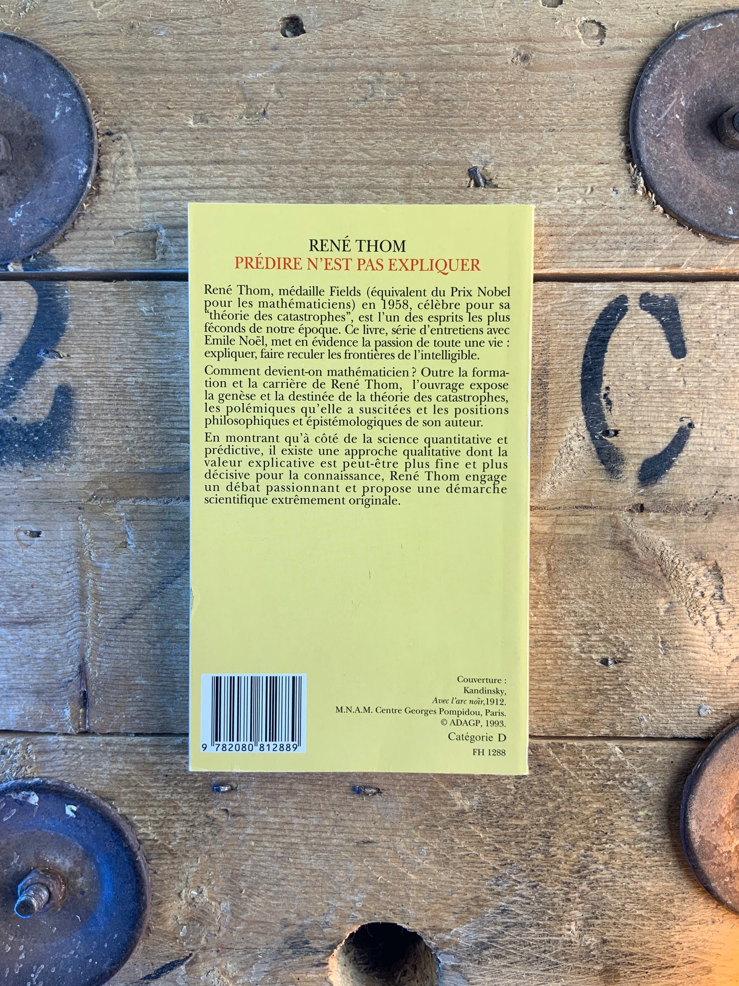 Prédire n’est pas expliquer - René Thom