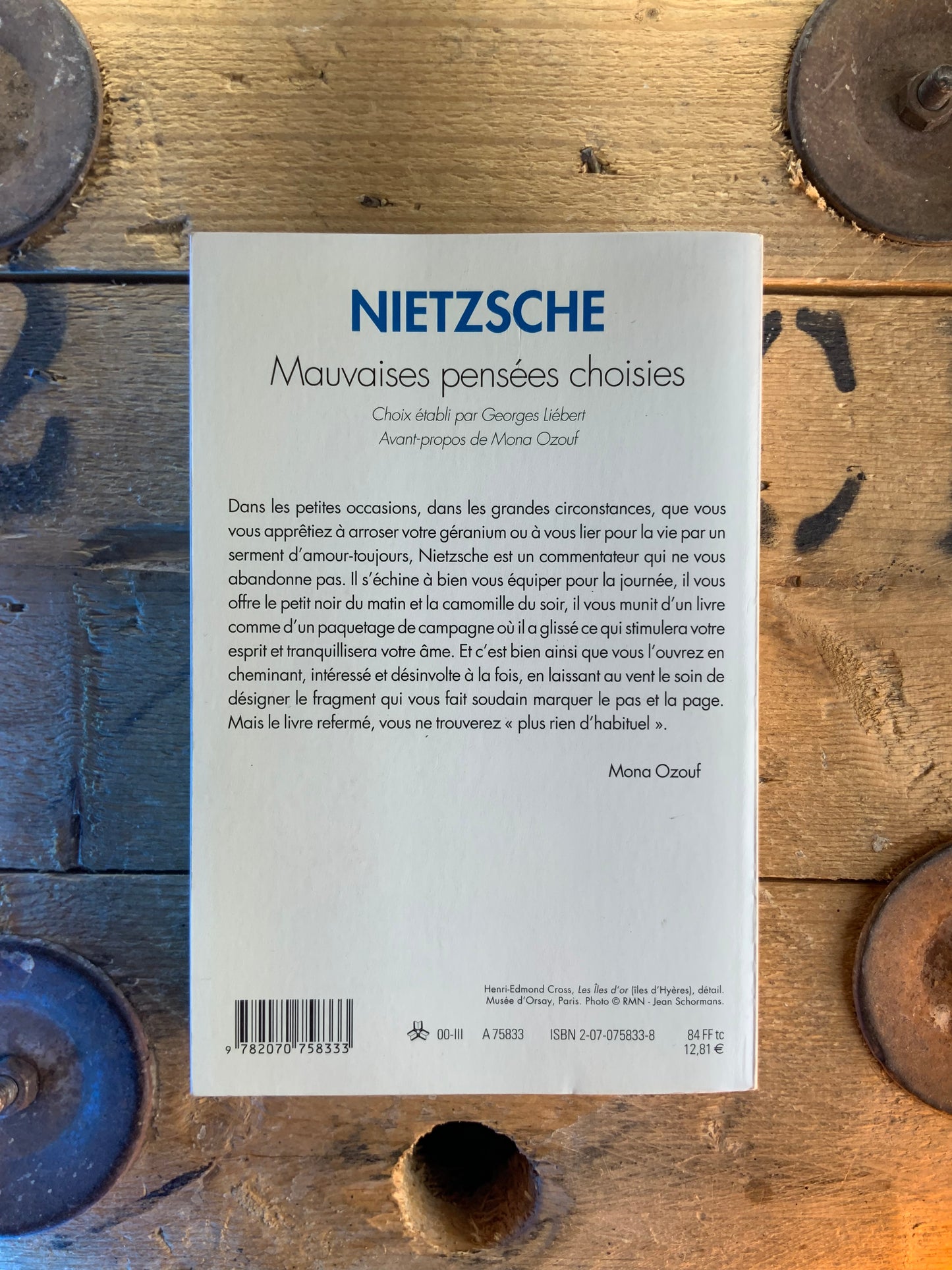 Mauvaises pensées choisies - Friedrich Nietzsche