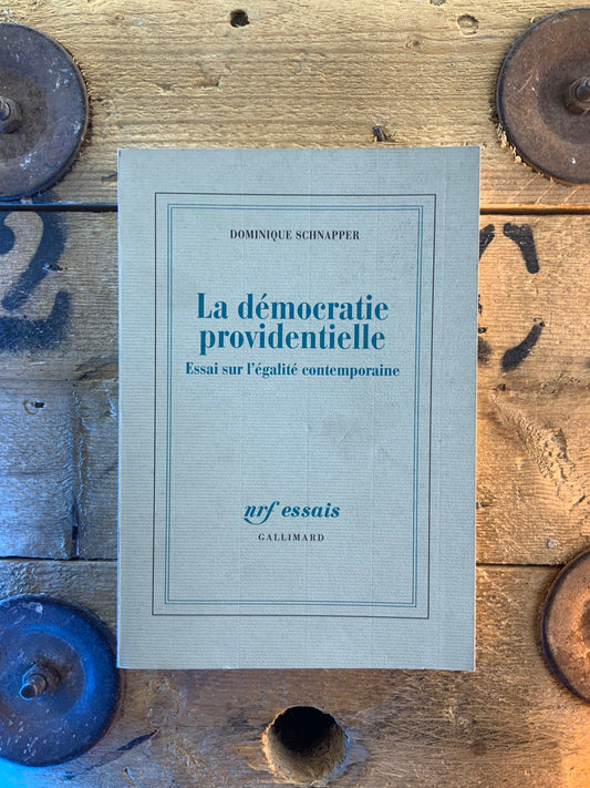 La démocratie providentielle : essai sur l’égalité contemporaine - Dominique Schnapper