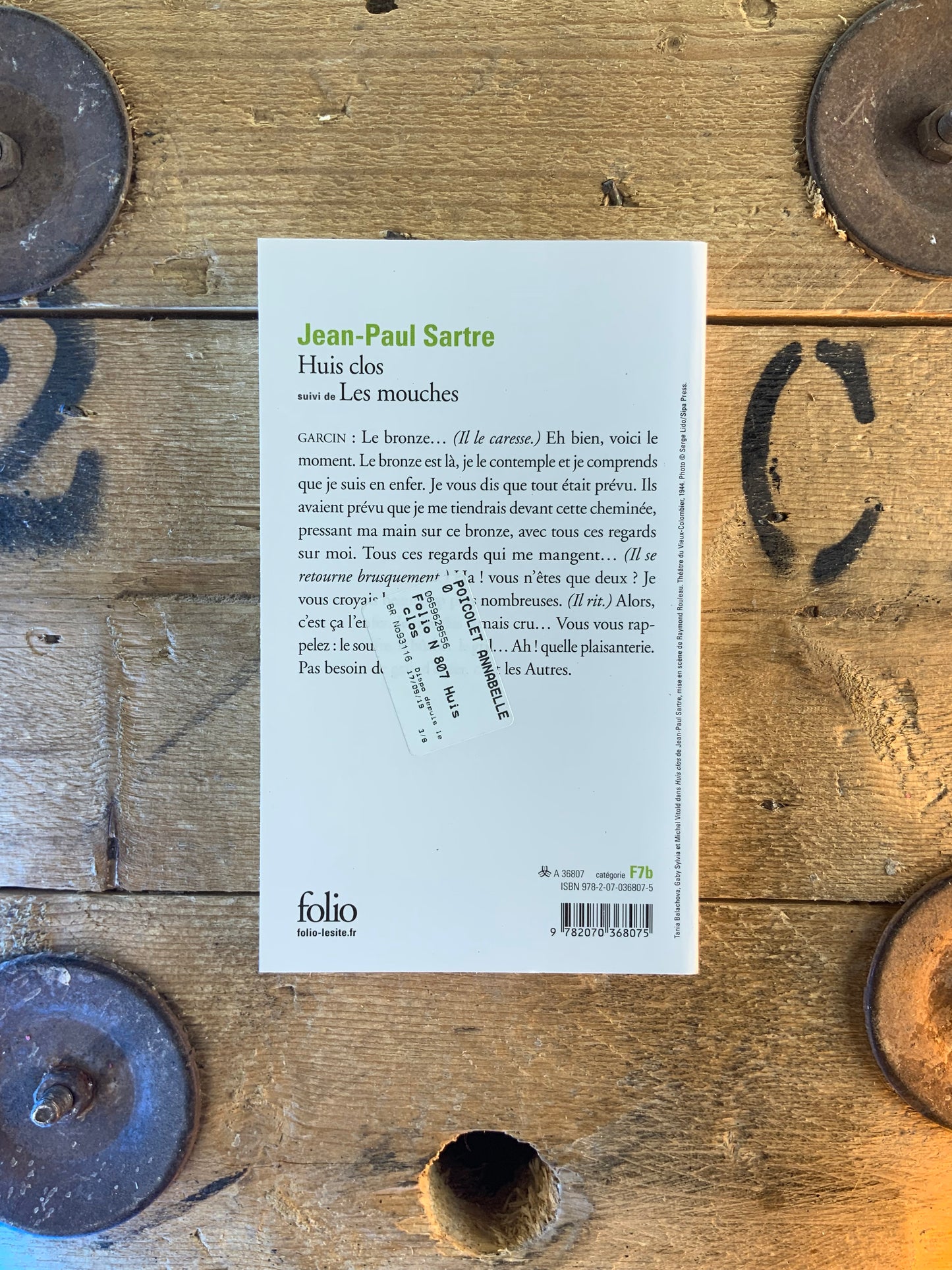 Huis clos, suivi de Les mouches - Jean-Paul Sartre