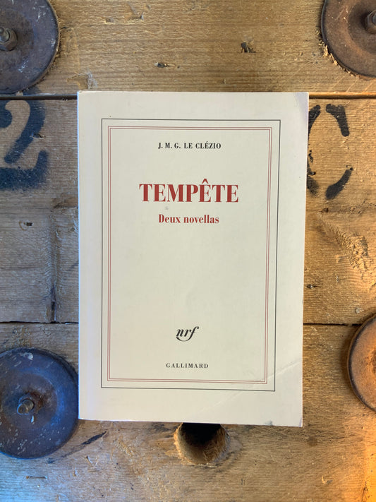 Tempête : deux novelals - J.M.G. Le Clézio