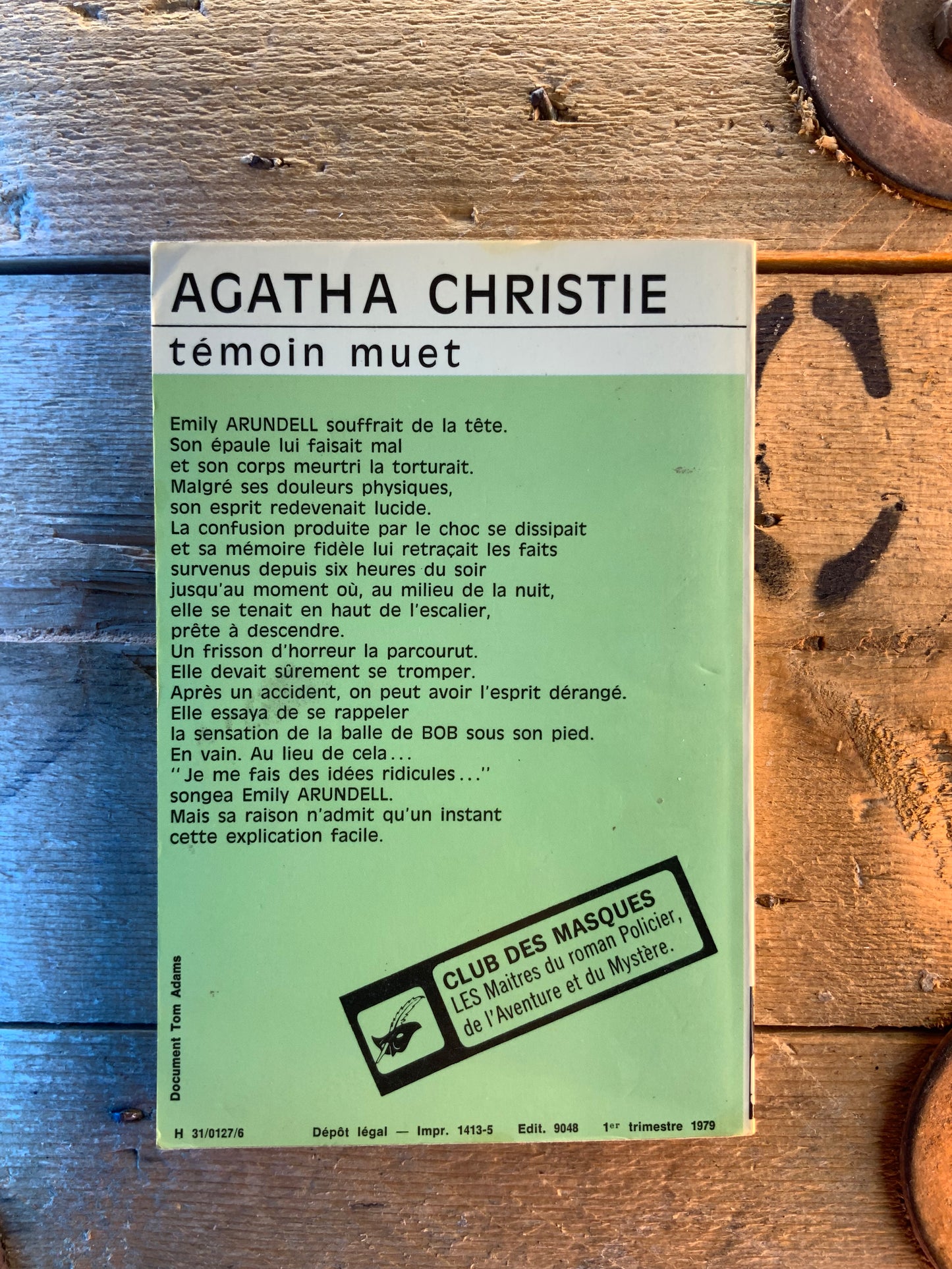 Témoin muet - Agatha Christie