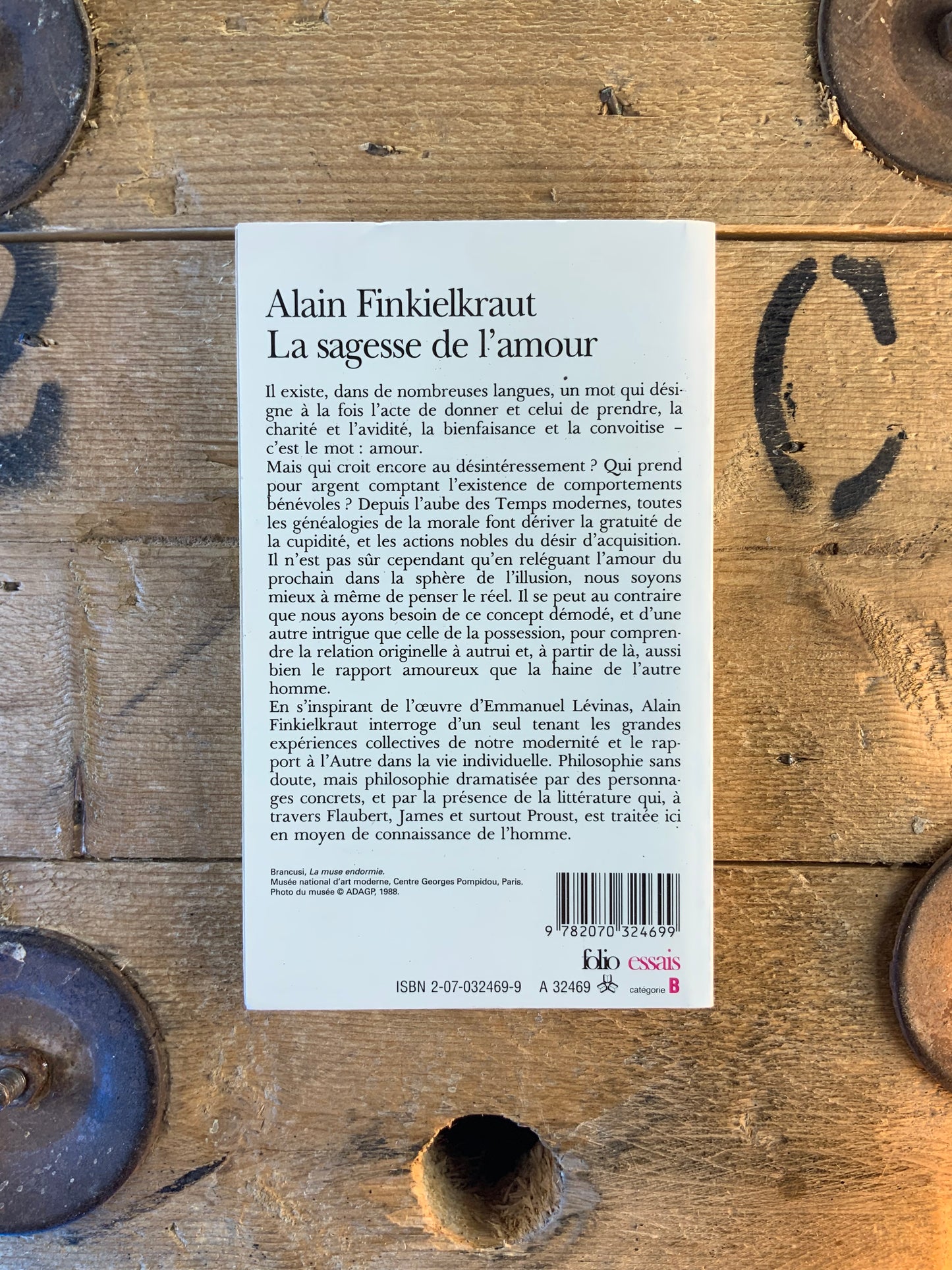 La sagesse de l’amour - Alain Finkielkraut