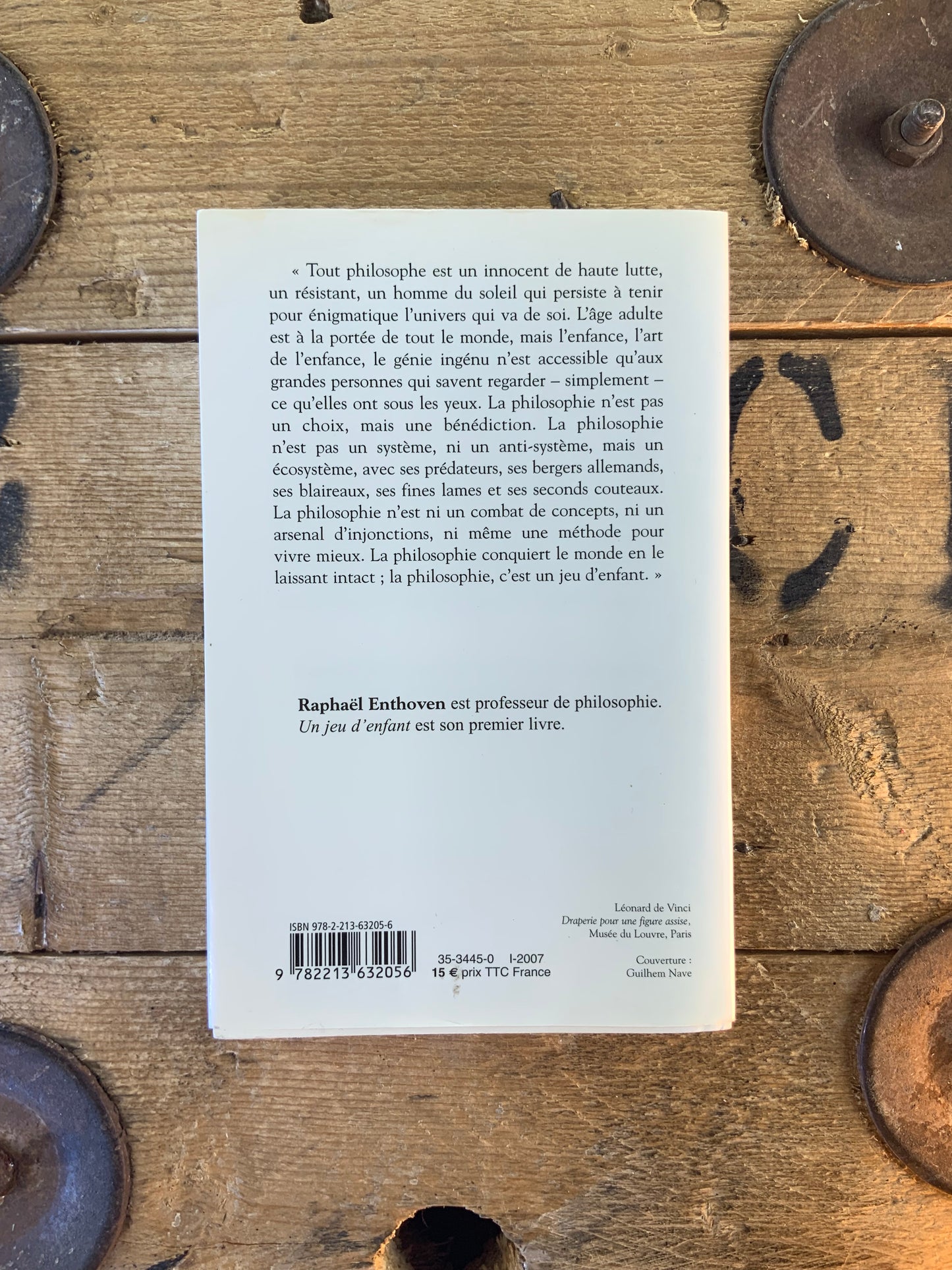 Un jeu d’enfant : la philosophie - Raphaël Enthoven