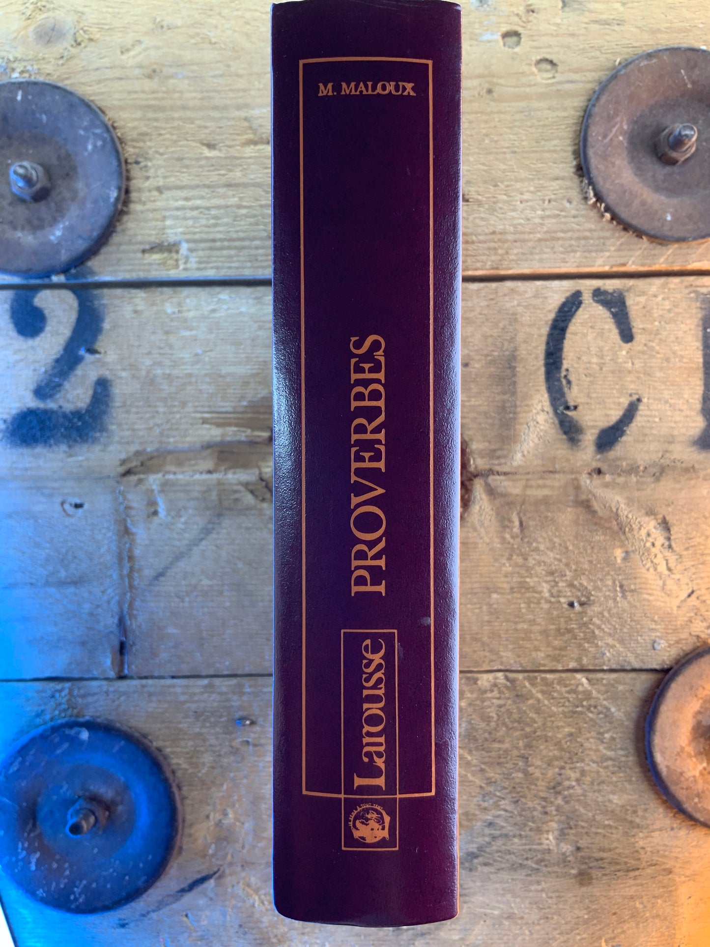 Dictionnaire des proverbes sentences et maximes