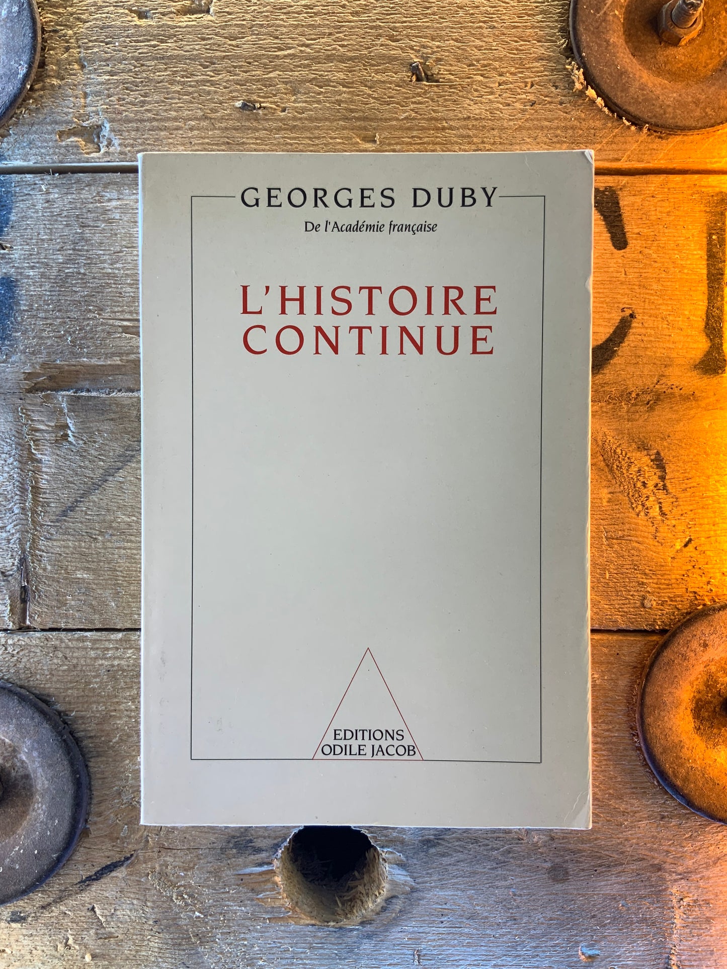 L’histoire continue - Georges Duby