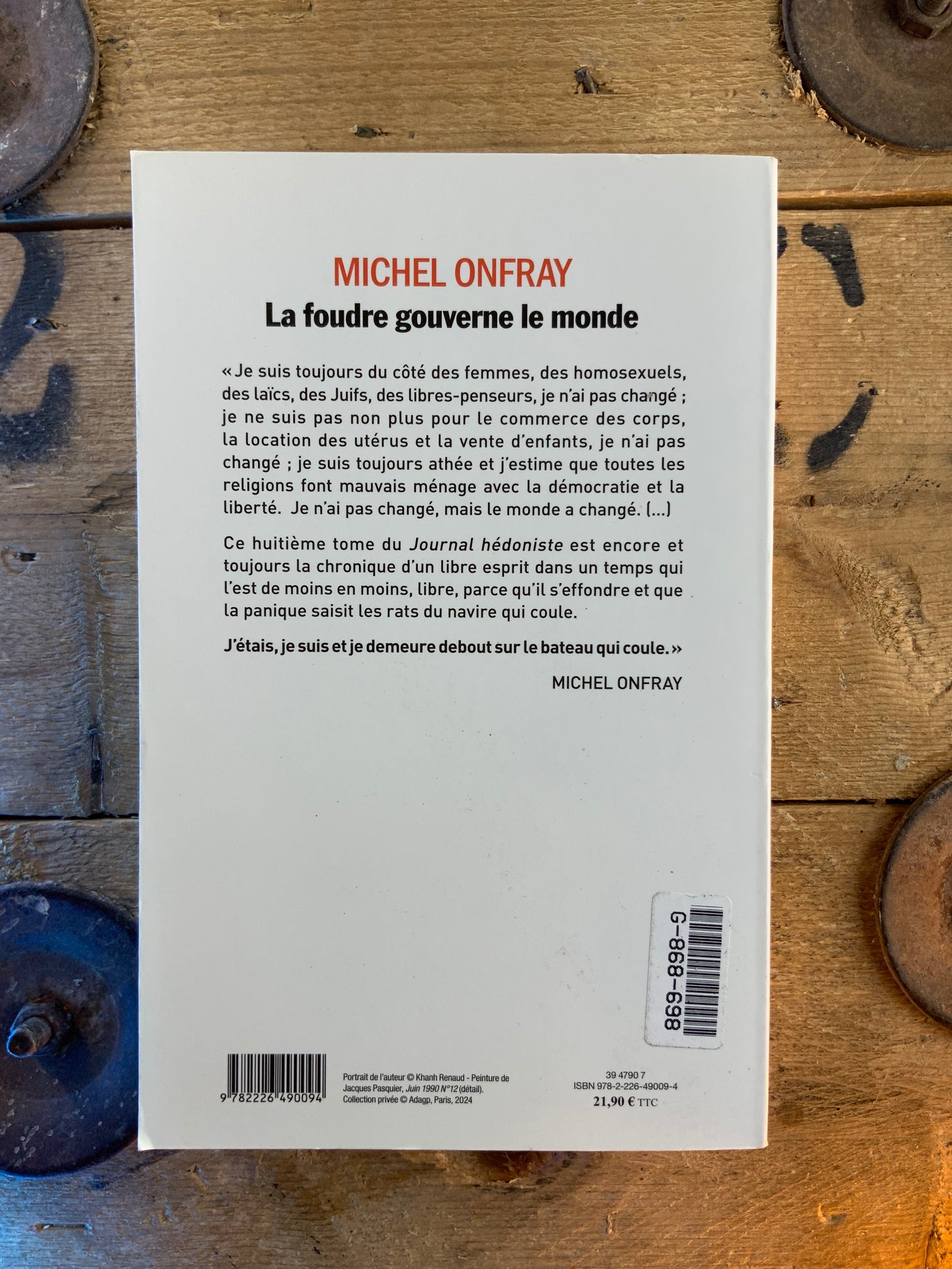 La foudre gouverne le monde - Michel Onfray