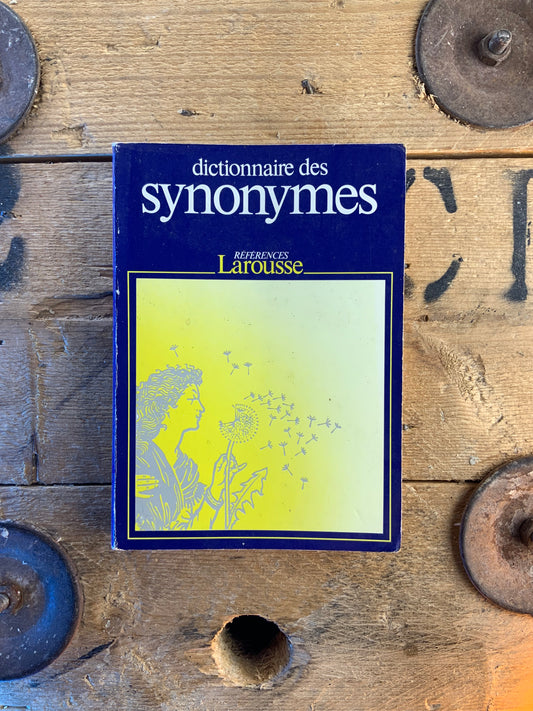 Dictionnaire des synonymes