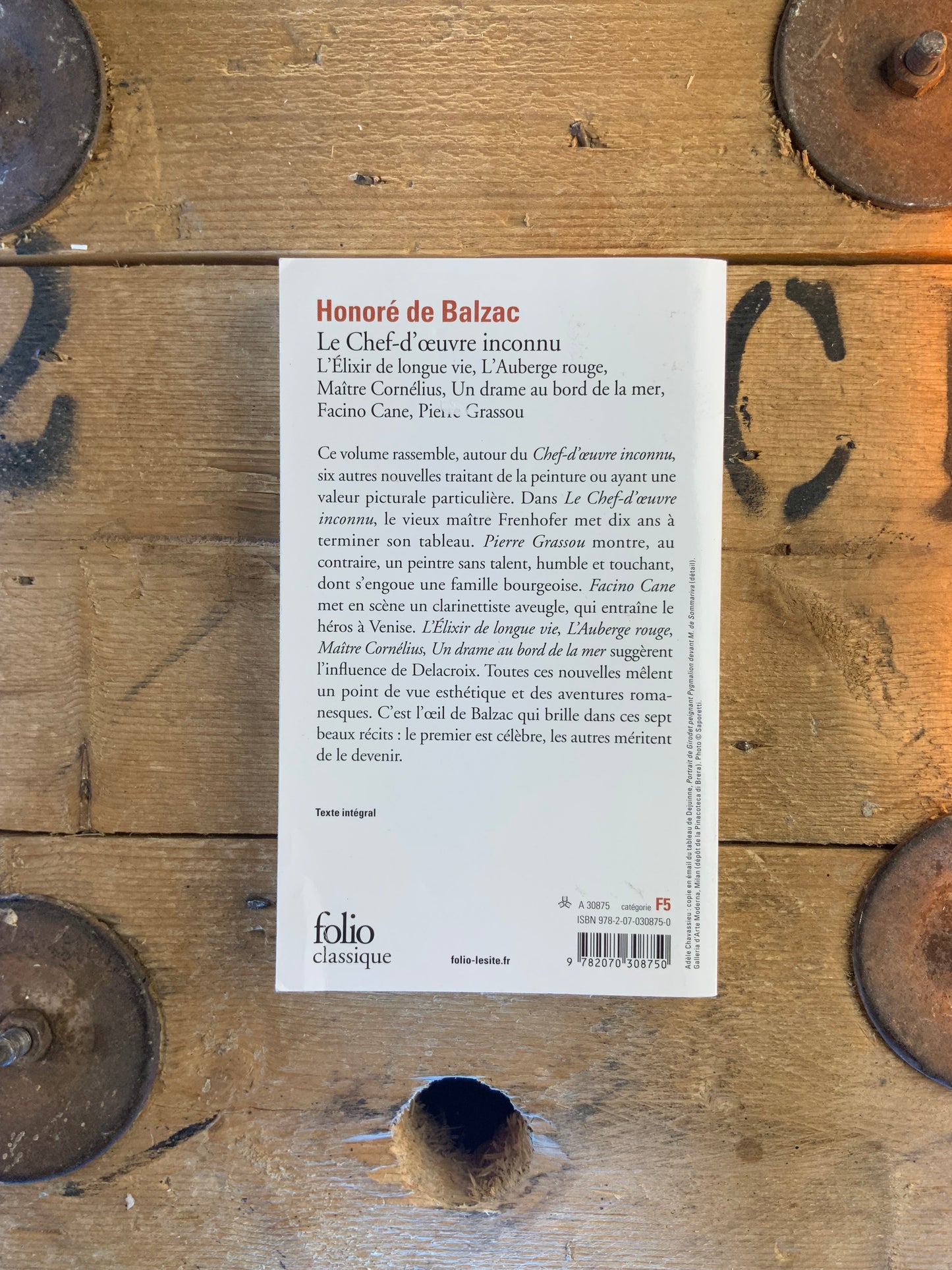 Le Chef-d’œuvre inconnu - Honoré de Balzac