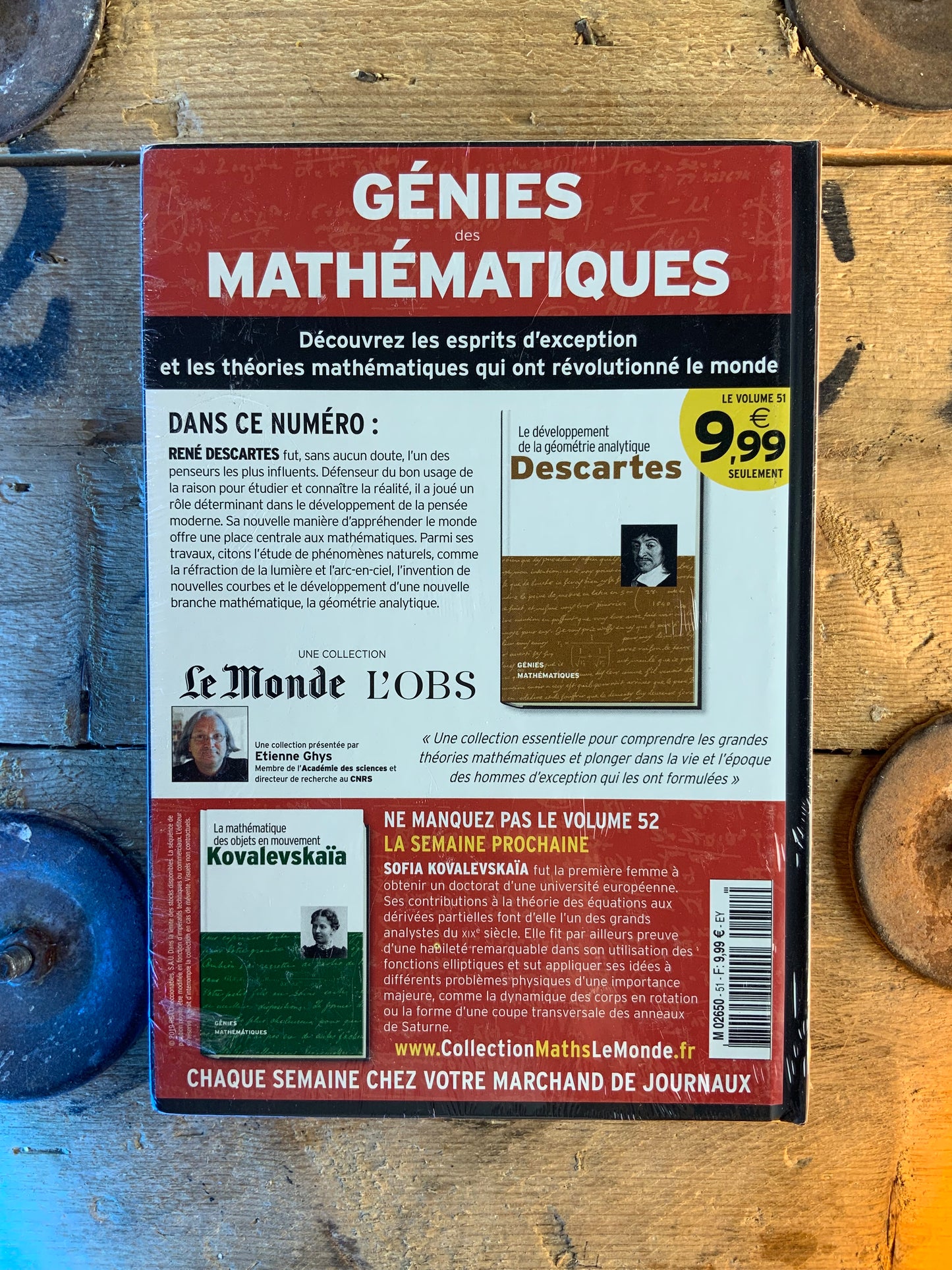 Descartes : Le développement de la géométrie analytique [ COLLECTION GÉNIES MATHÉMATIQUES ]