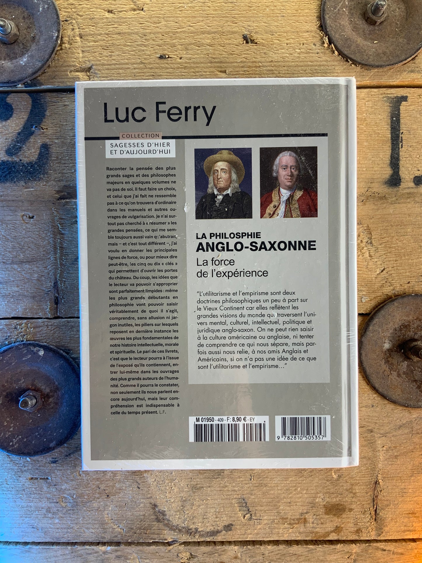 La philosophie Anglo-saxonne : la force de l’expérience - Luc Ferry [ Collection Sagesses d’hier et d’aujourd’hui ]