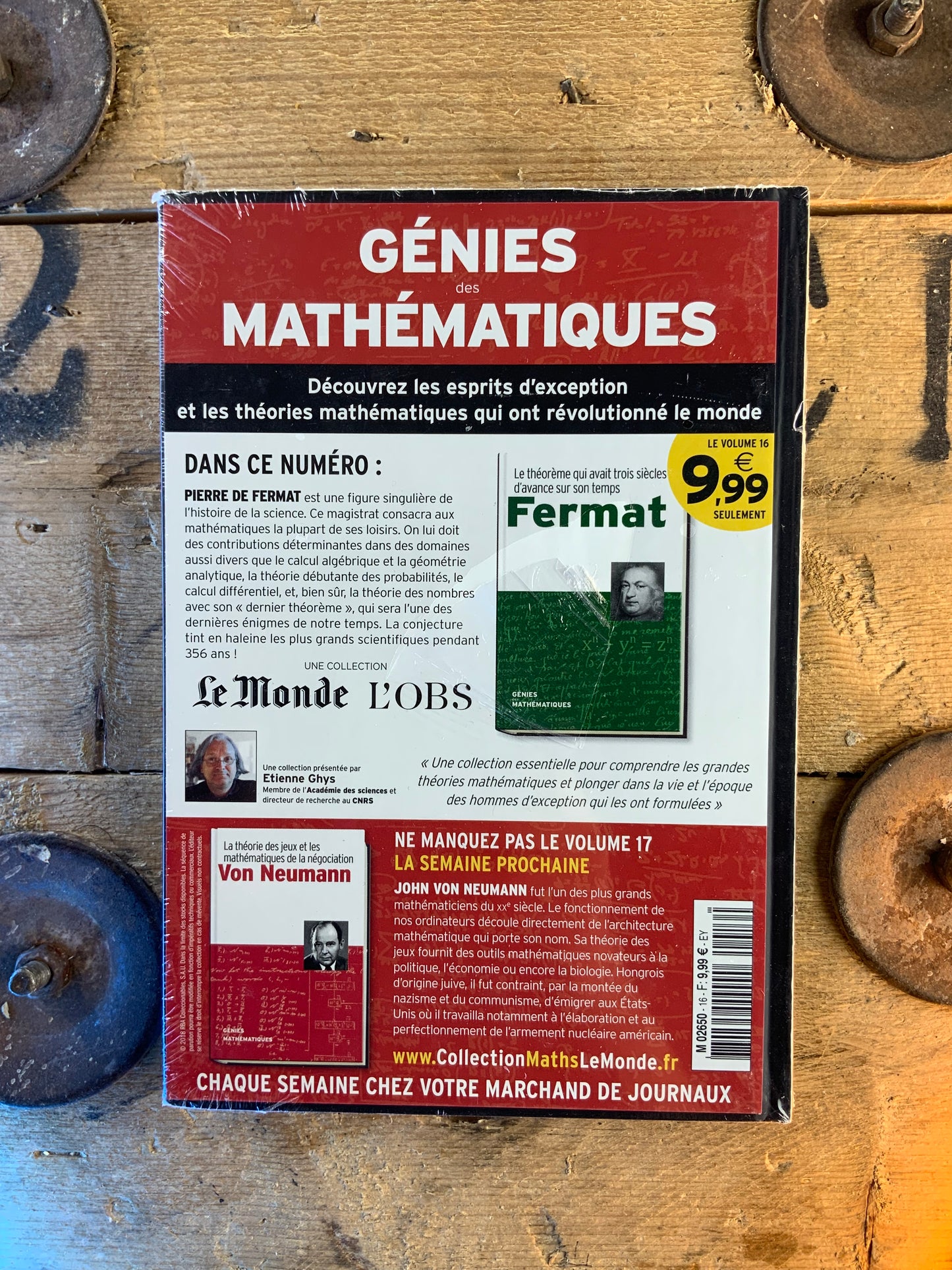 Fermat : Le théorème qui avait trois siècles d’avance sur son temps [ COLLECTION GÉNIES MATHÉMATIQUES ]