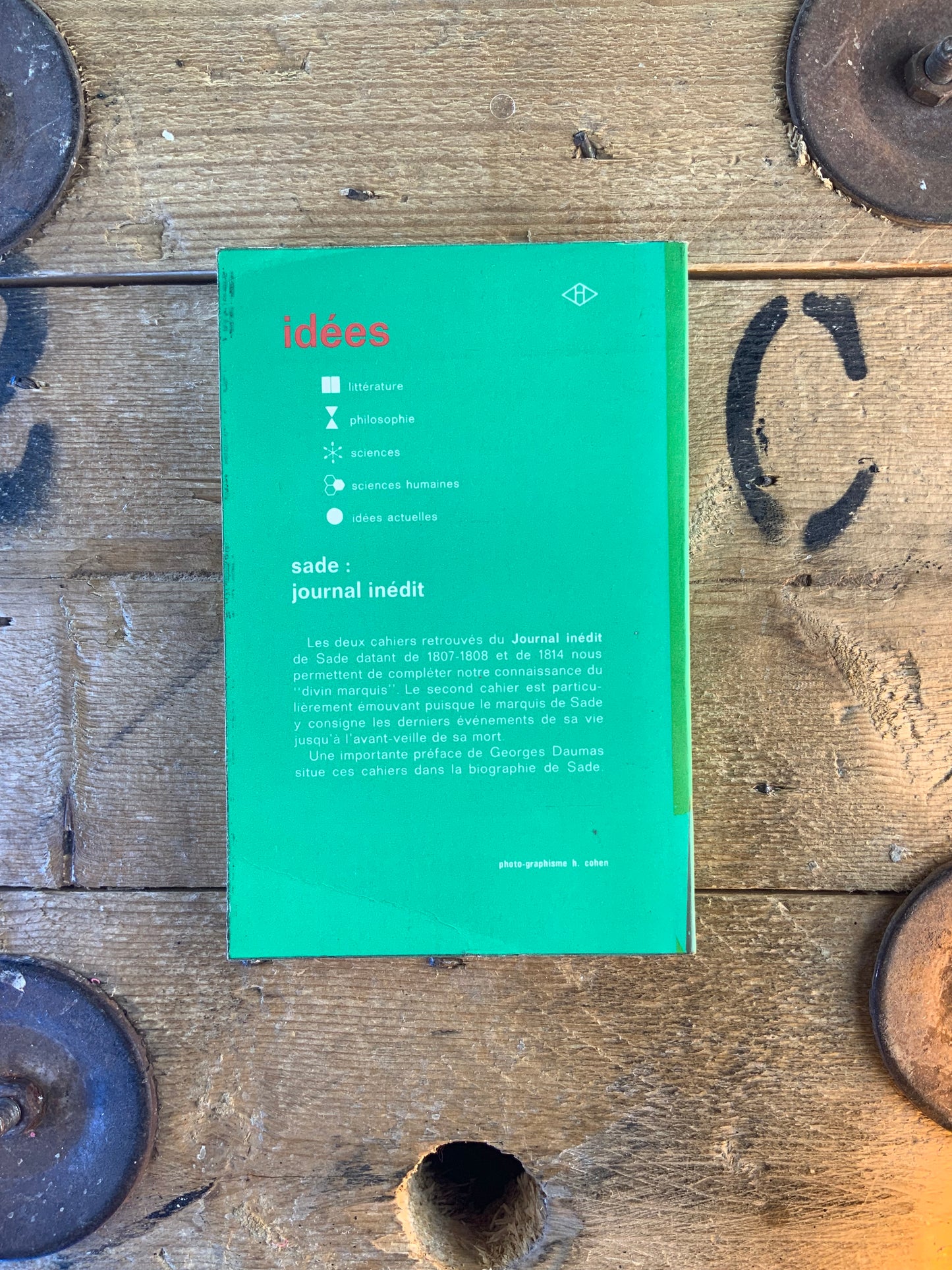 Journal inédit - Sade