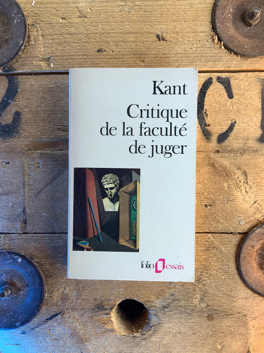 Critique de la faculté de juger - Emmanuel Kant