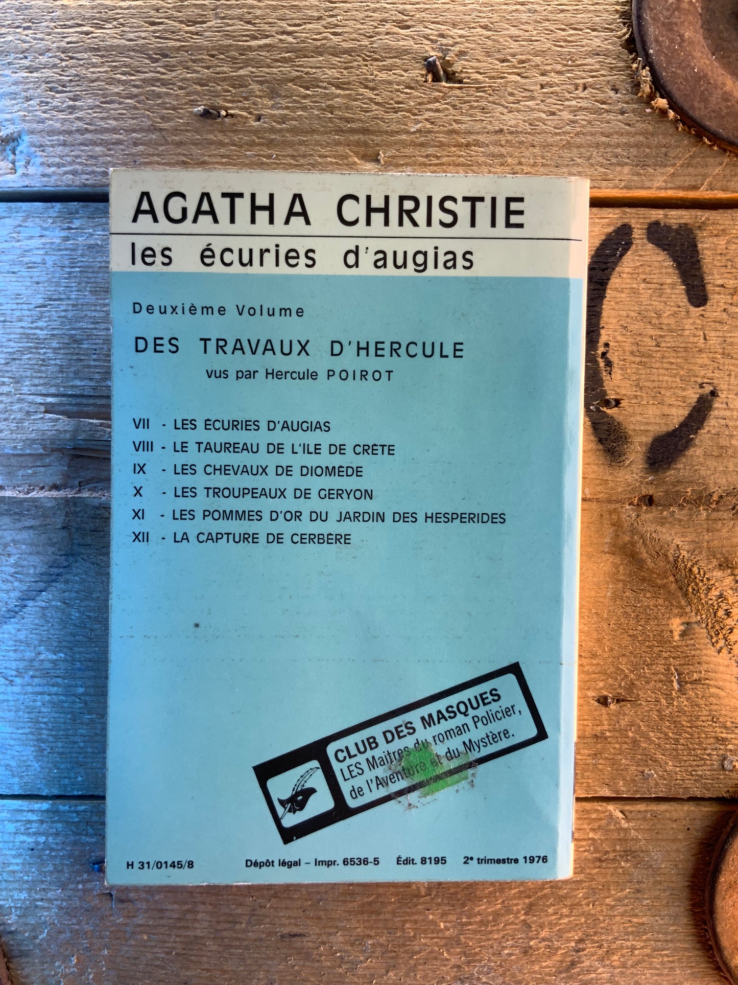 Les écuries d’auglas - Agatha Christie