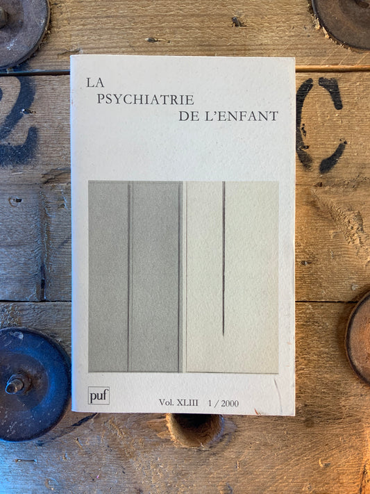 La psychiatrie de l’enfant