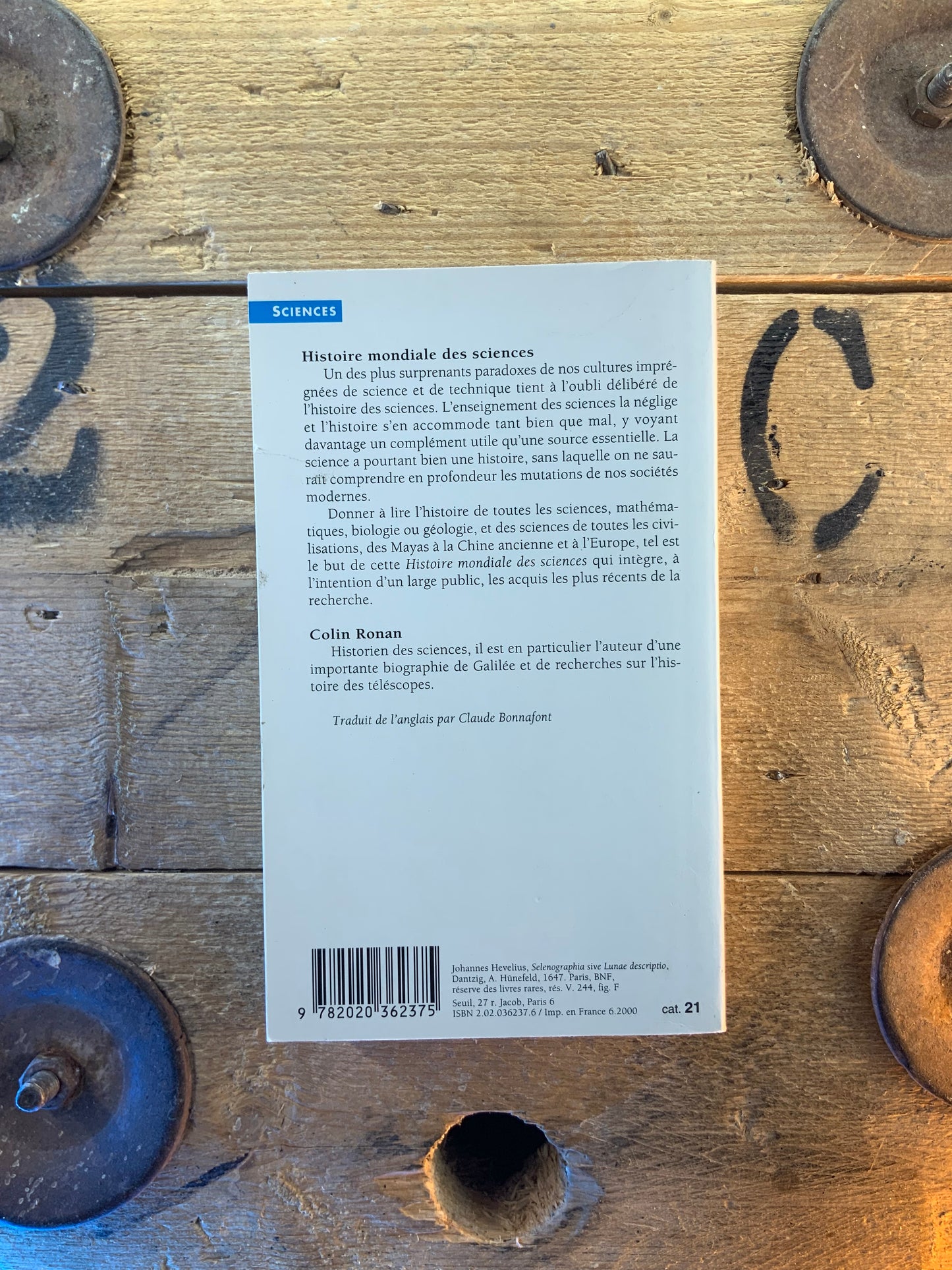 Histoire mondiale des sciences - Colin Ronan