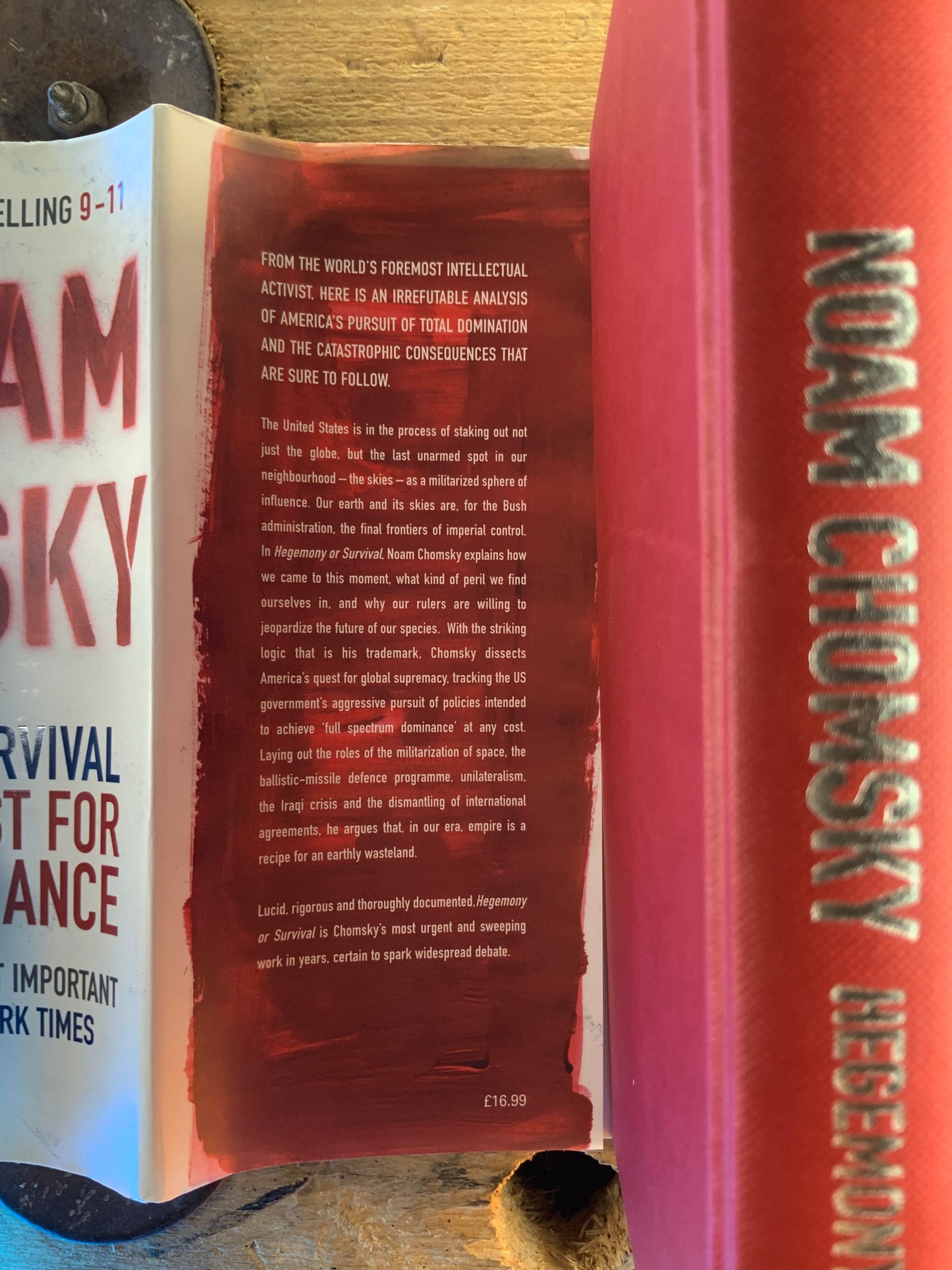Hegemony or survival : America’s quest for global dominance - Noam Chomsky (Hardcover)