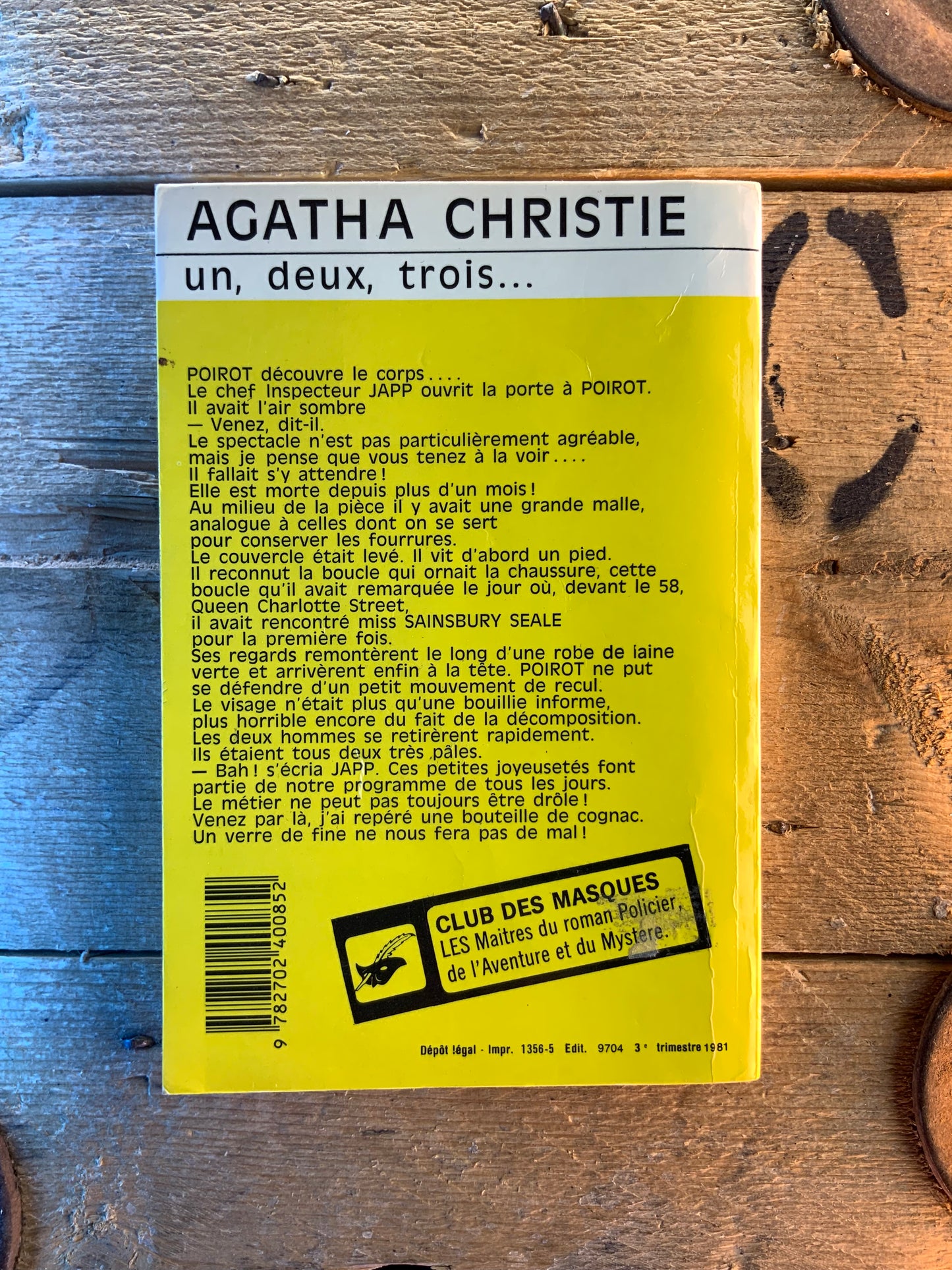 Un, deux, trois - Agatha Christie