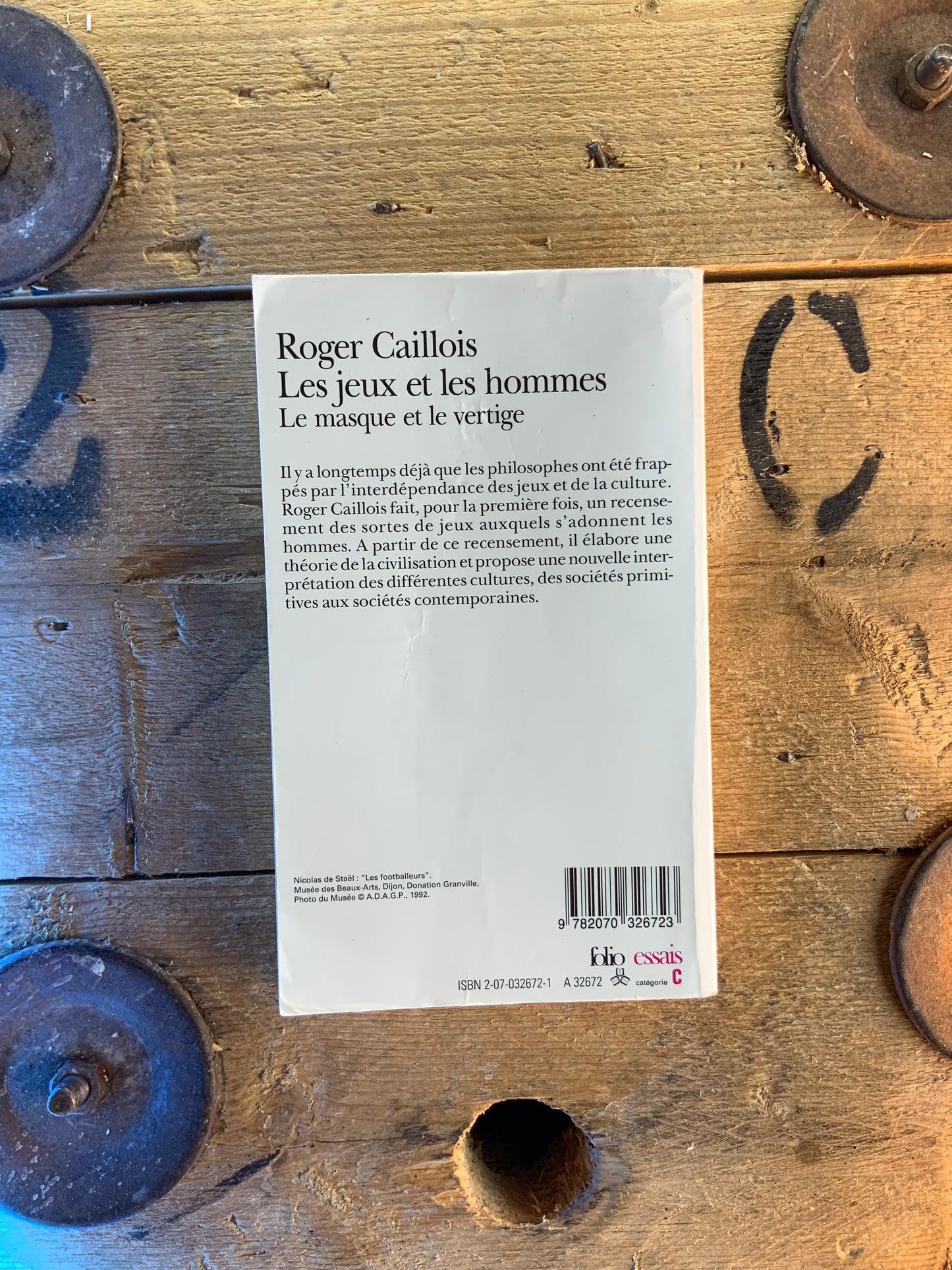 Les jeux et les hommes - Roger Caillois