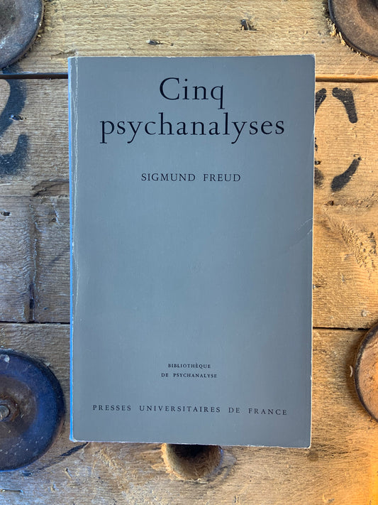 Cinq psychanalyses - Sigmund Freud