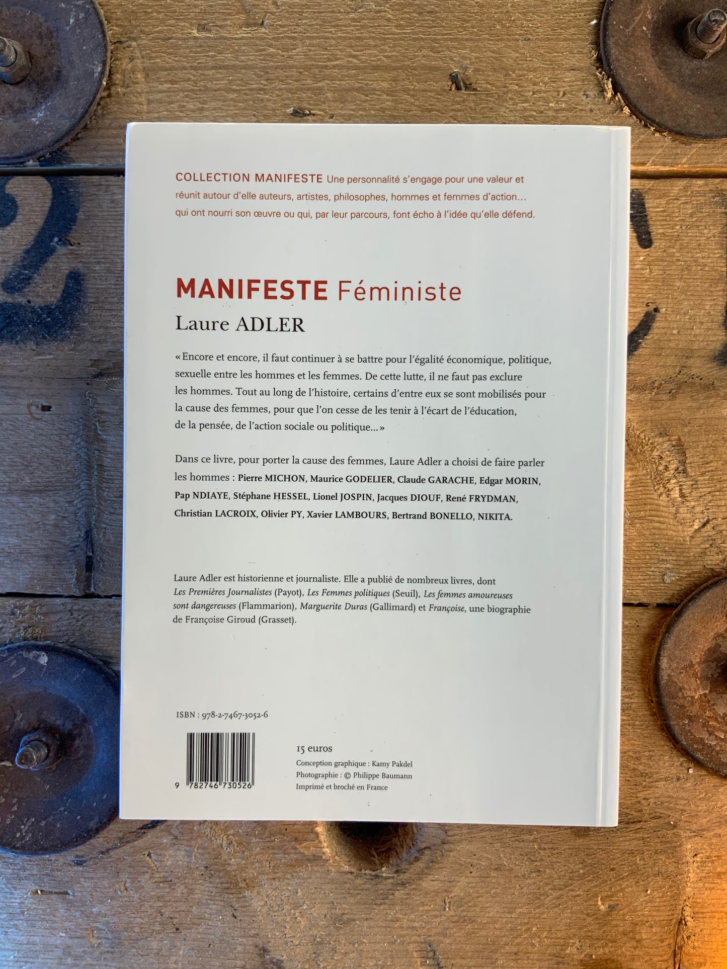 Manifeste féministe - Laure Adler