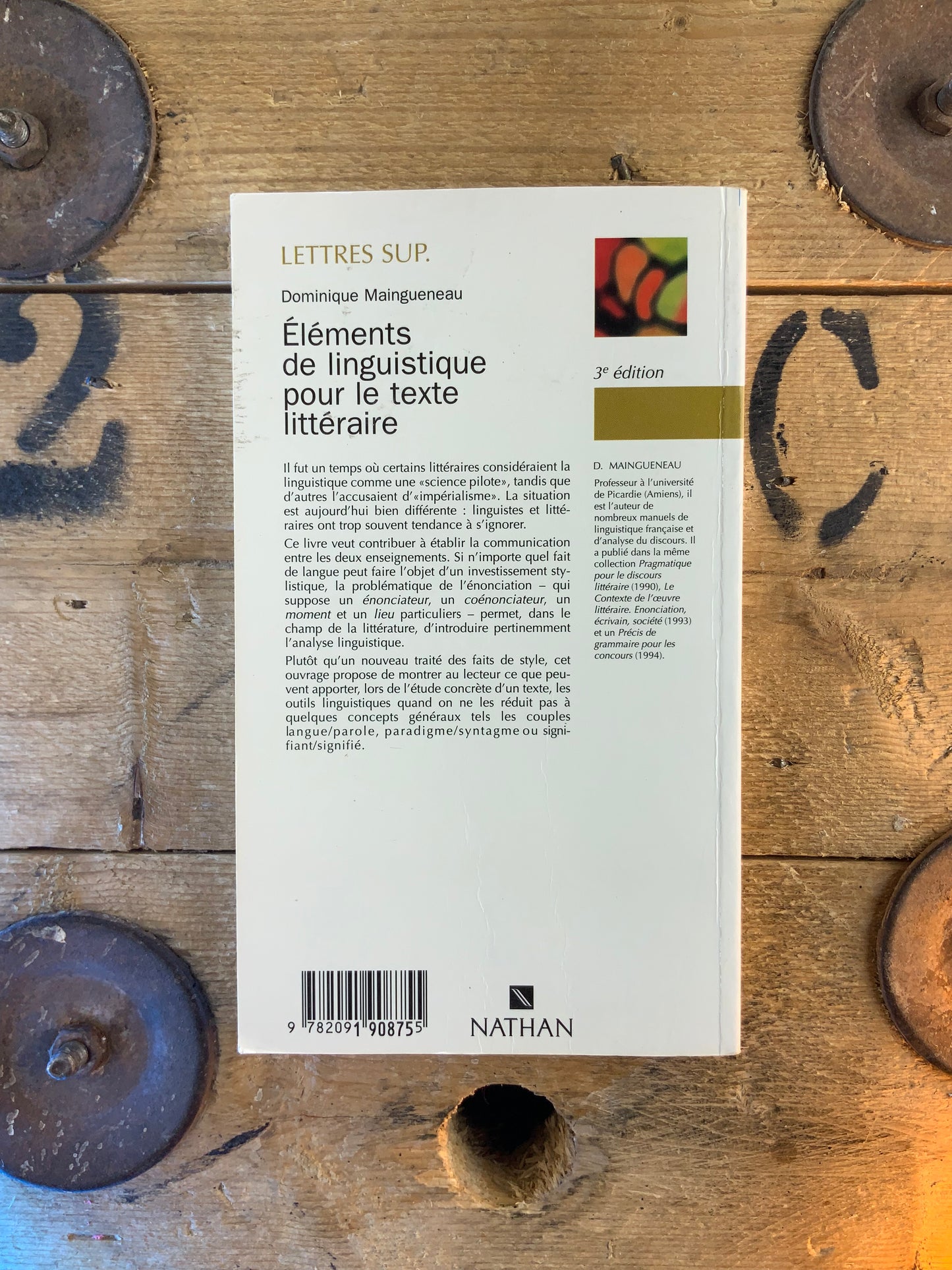 Éléments de linguistique pour le texte littéraire - Dominique Maingueneau