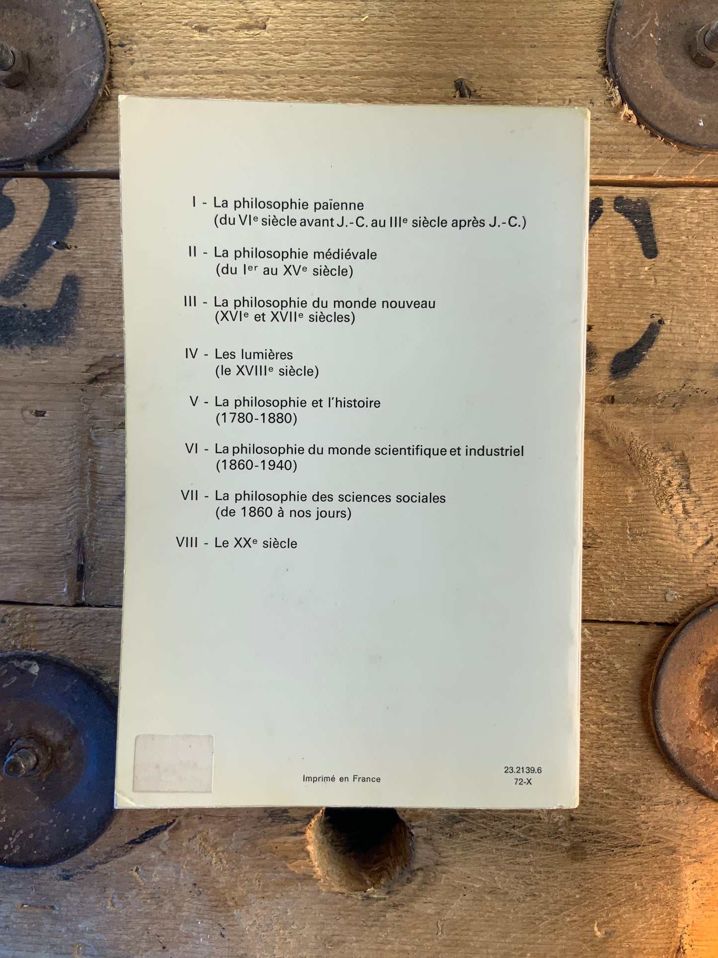 La philosophie du monde nouveau : XVIe et XVIIe siècle