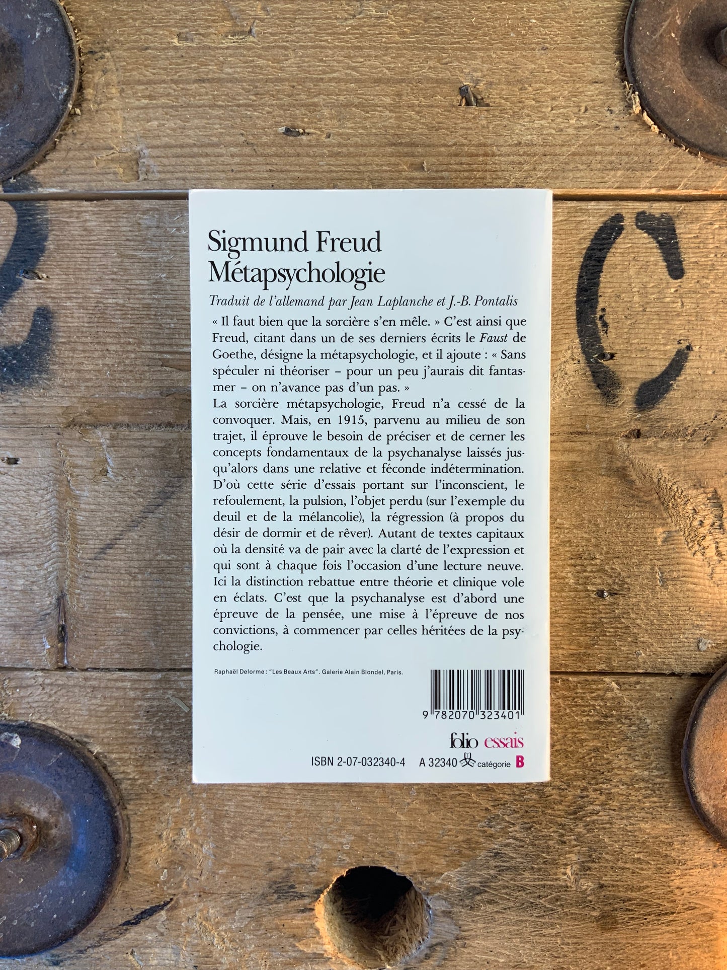 Métapsychologie - Sigmund Freud