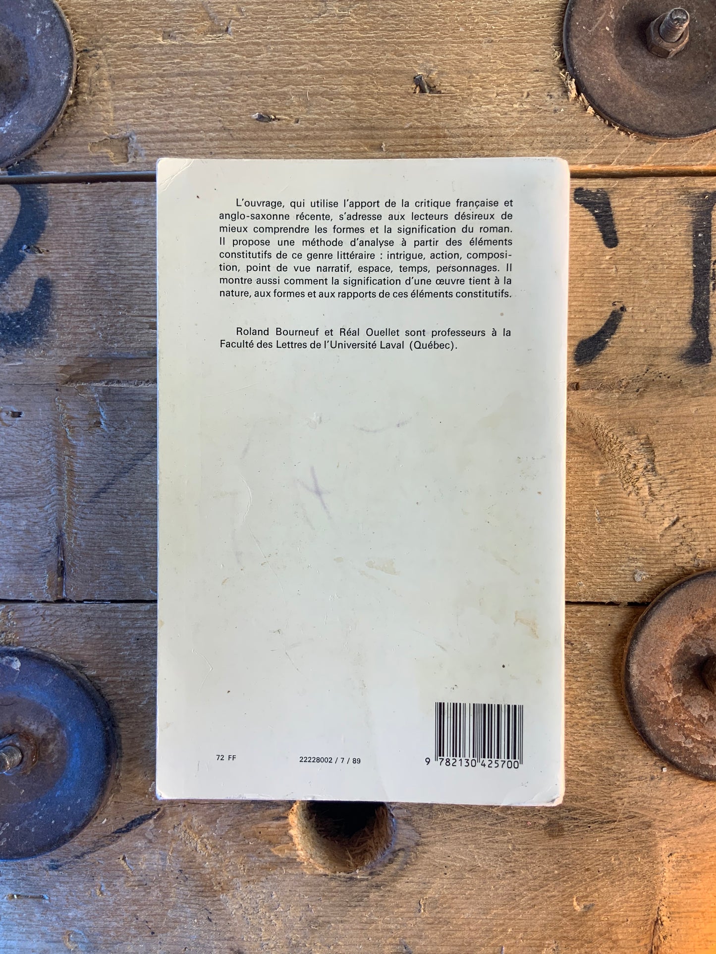 L’univers du roman - Roland Bourneuf et Réal Ouellet