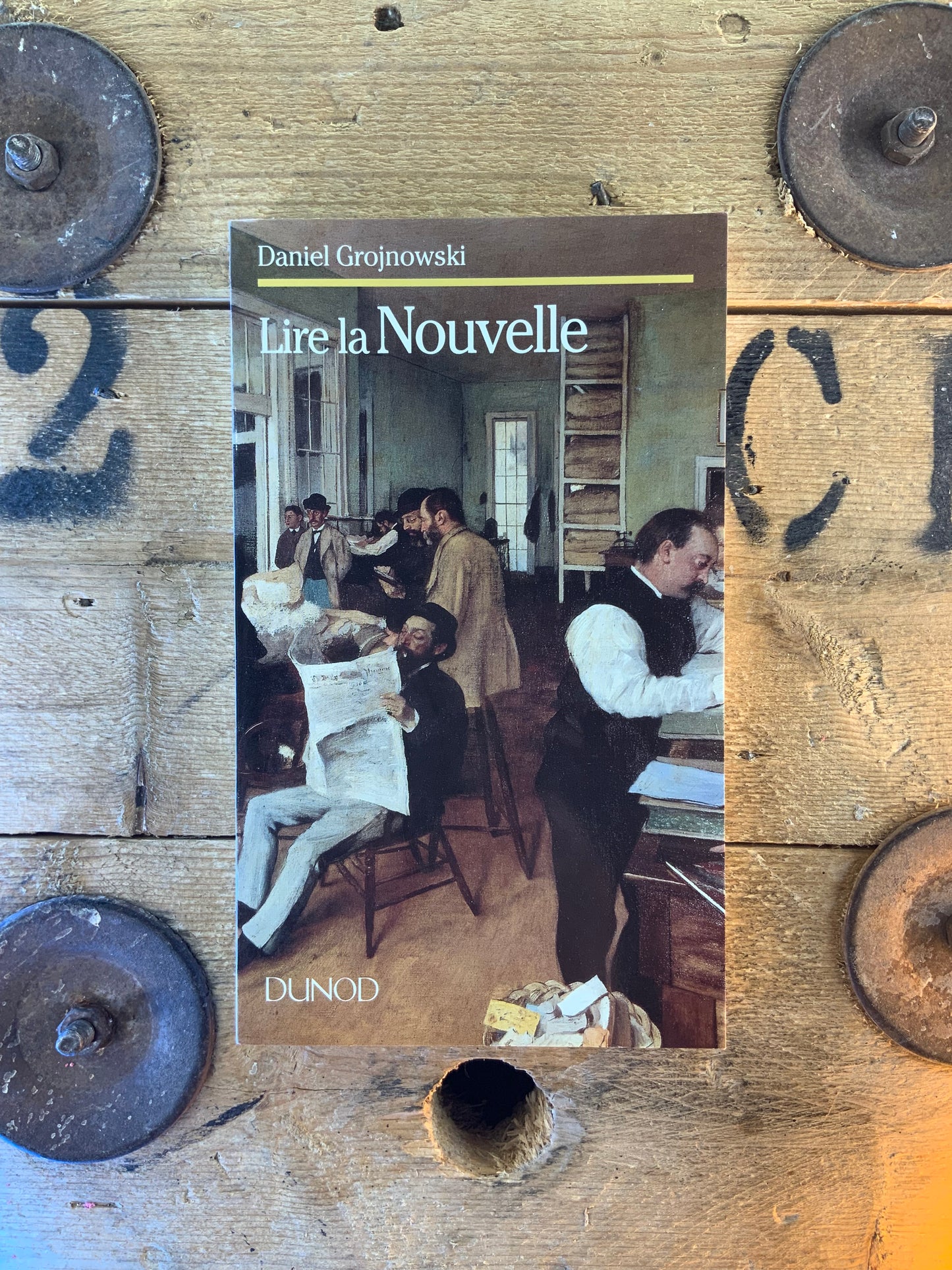 Lire la nouvelle - Daniel Grojnowski
