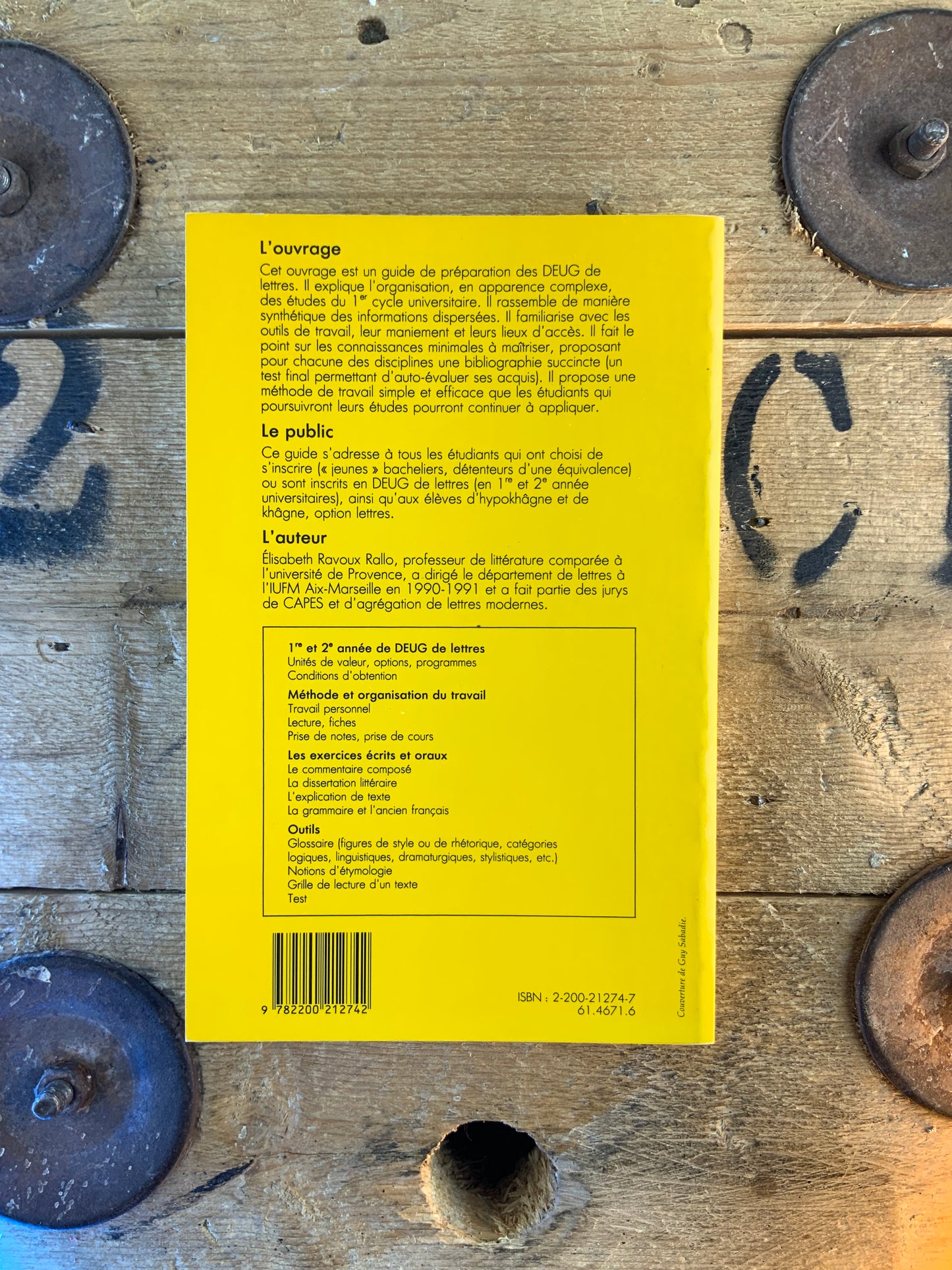 Le Deug de lettres modernes - Elisabeth Ravoux Rallo
