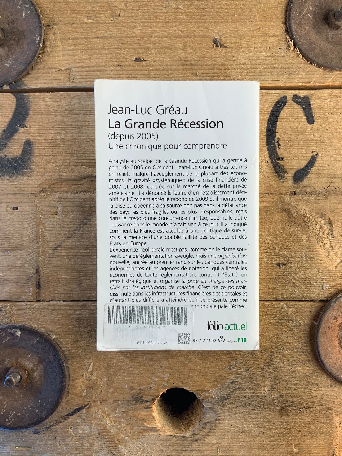 La Grande Récession (depuis 2005) - Jean-Luc Gréau