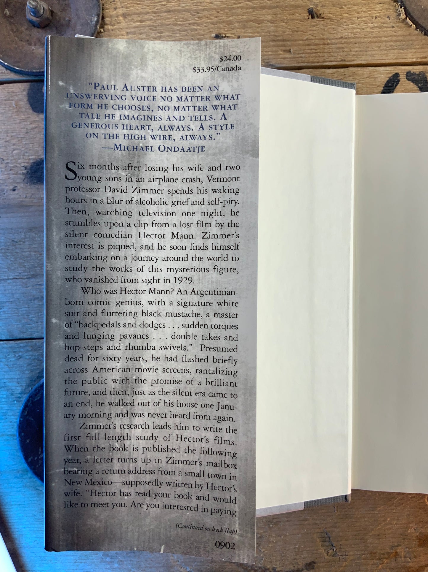 The book of illusions - Paul Auster (Hardcover)