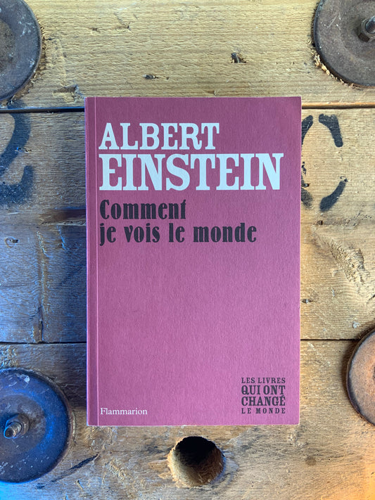 Comment je vois le monde - Albert Einstein