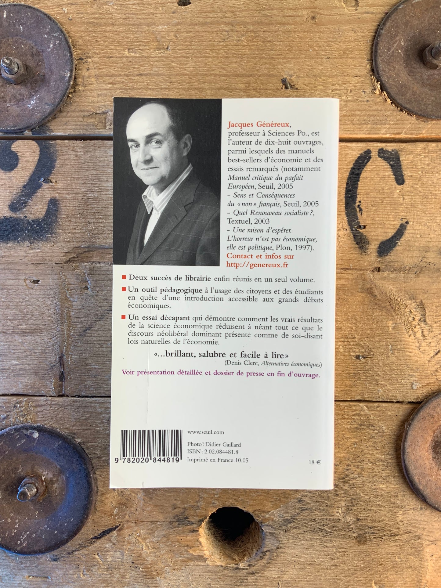 Les vraies lois de l’économie - Jacques Généreux